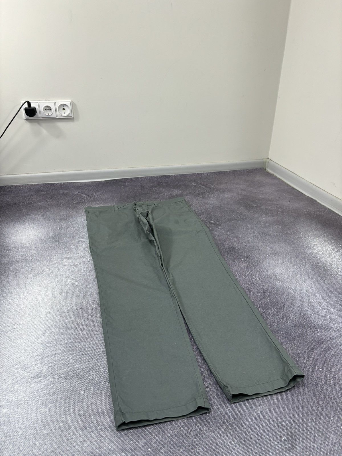 Carhartt Wip Carhartt WIP Men’s Olive Green Hype Sid Pants Size US 33 - 9 Thumbnail