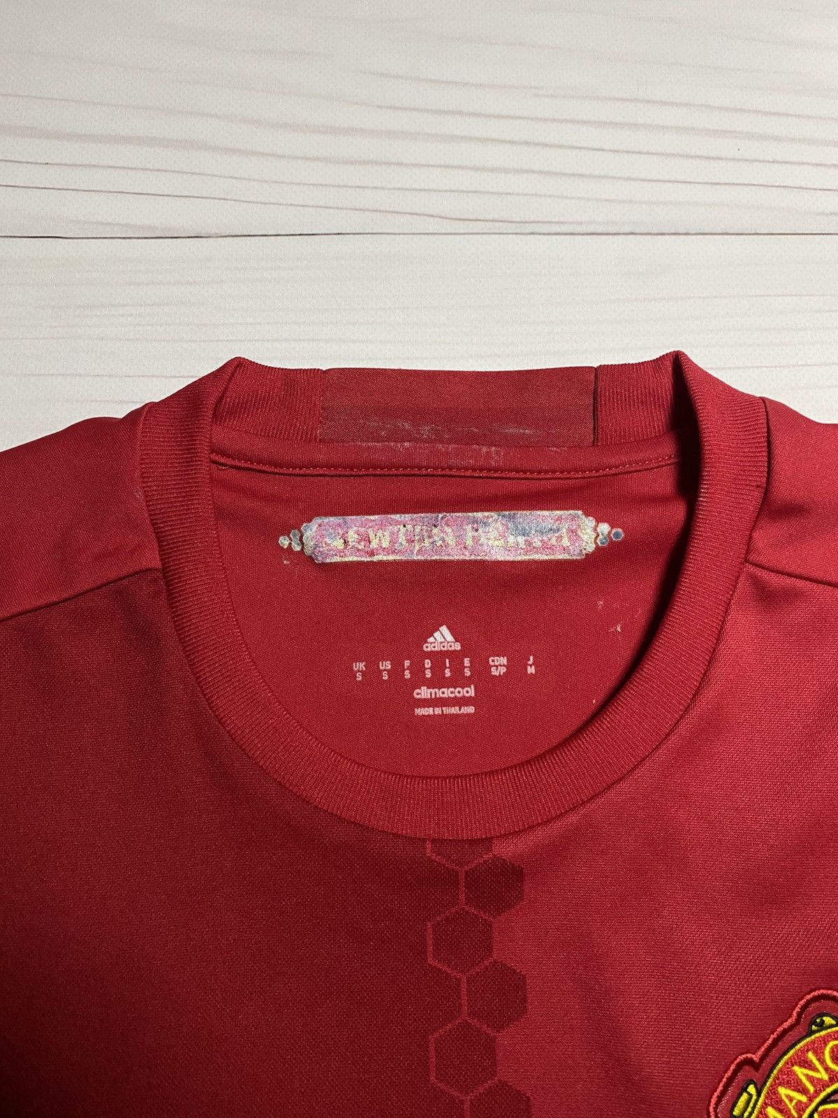 Adidas Adidas Manchester United 2016/17 home Longsleeve jersey Size US S / EU 44-46 / 1 - 3 Thumbnail