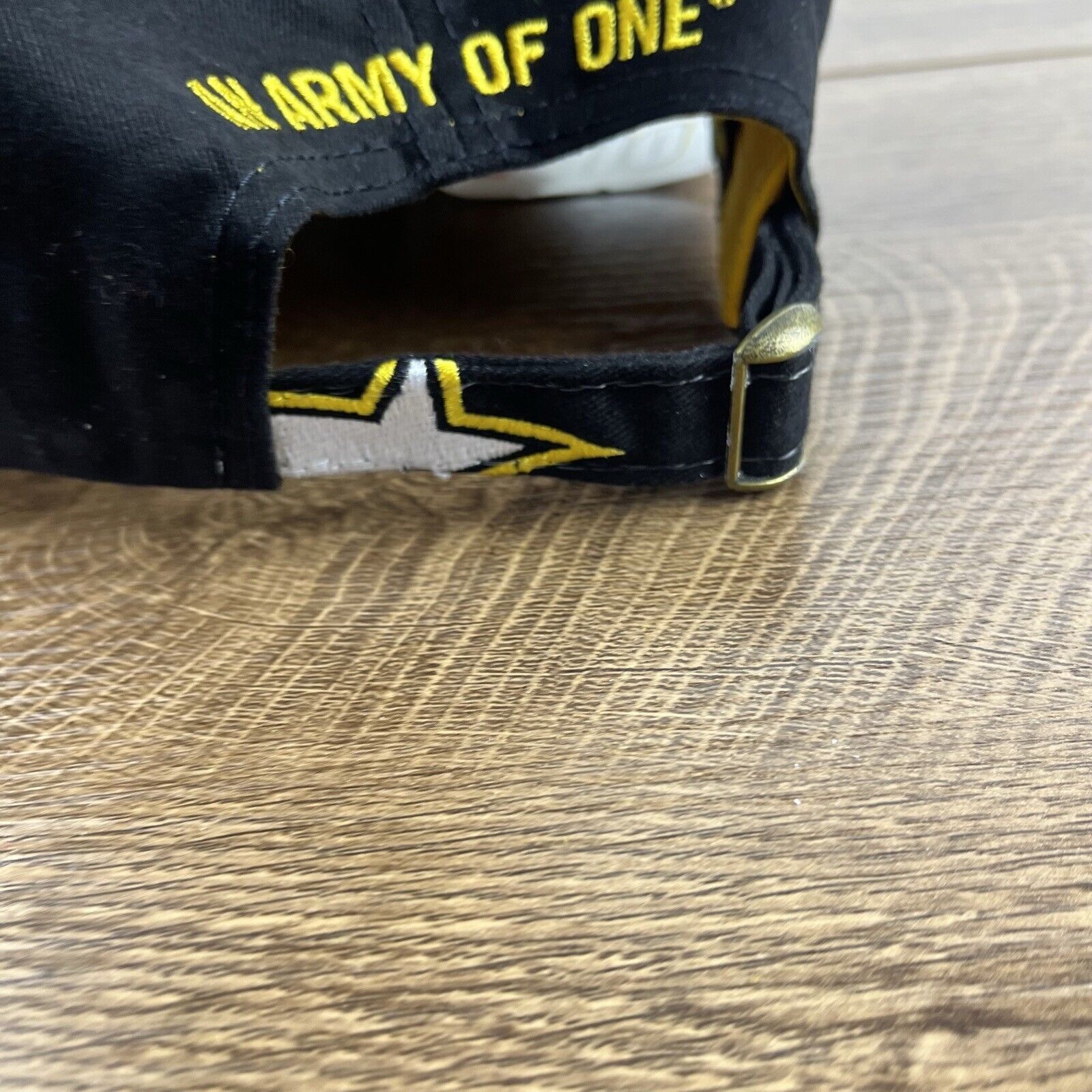 Other US Army Racing 01 Hat Black Cap Hat Adjustable Hat Black NAS Size ONE SIZE - 13 Thumbnail