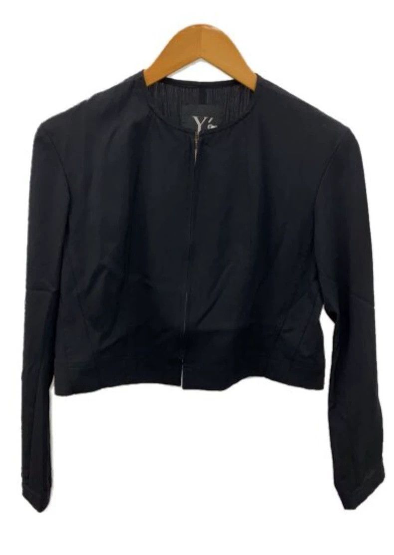 Y's Y's size os Black wool bomber jacket Size US M / EU 48-50 / 2 - 1 Thumbnail