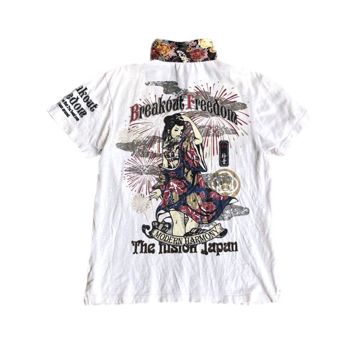 If Six Was Nine Bullet noise Sukajan Geisha polos Size US M / EU 48-50 / 2 - 1 Thumbnail