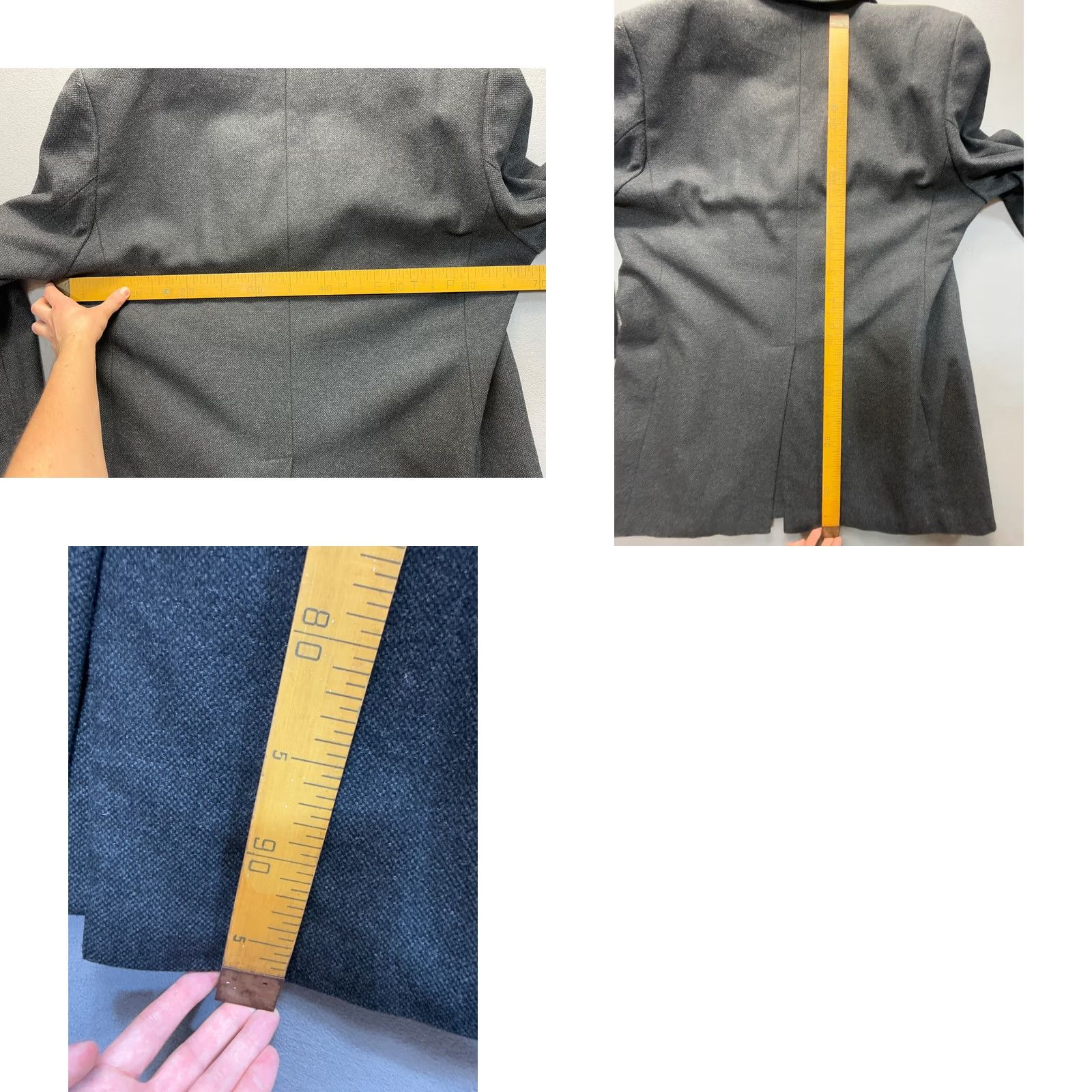 Marks & Spencer Marks and Spencer Tailoring Wool Blend Gray Coat Mens 2XL Coat Gray Wool Blend Overcoat M&S Tailoring Mens 2XL Gray Coat Size US XXL / EU 58 / 5 - 10 Thumbnail