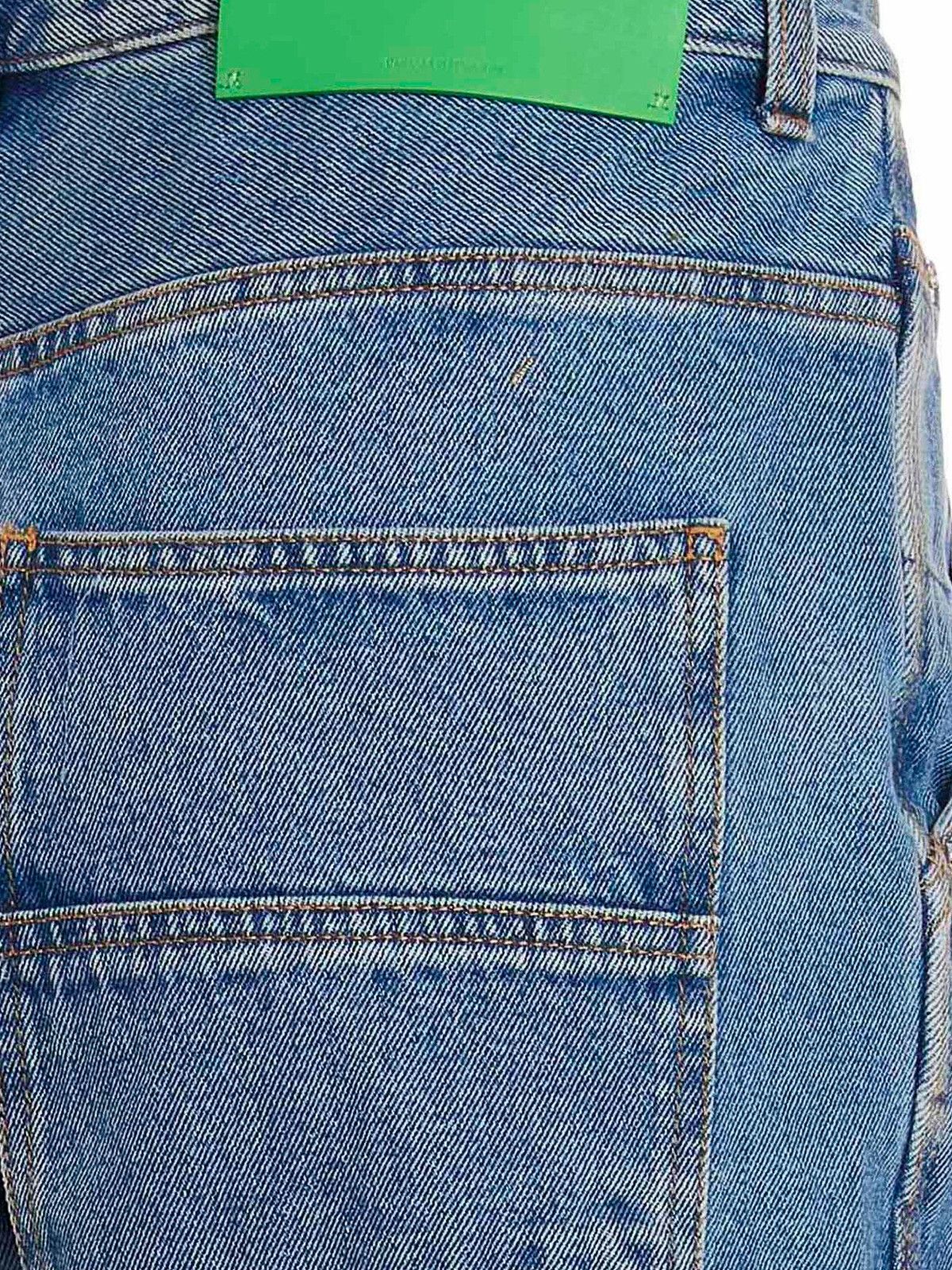 Off-White Flare Carpenter Jeans in Medium Blue Size US 33 - 4 Thumbnail
