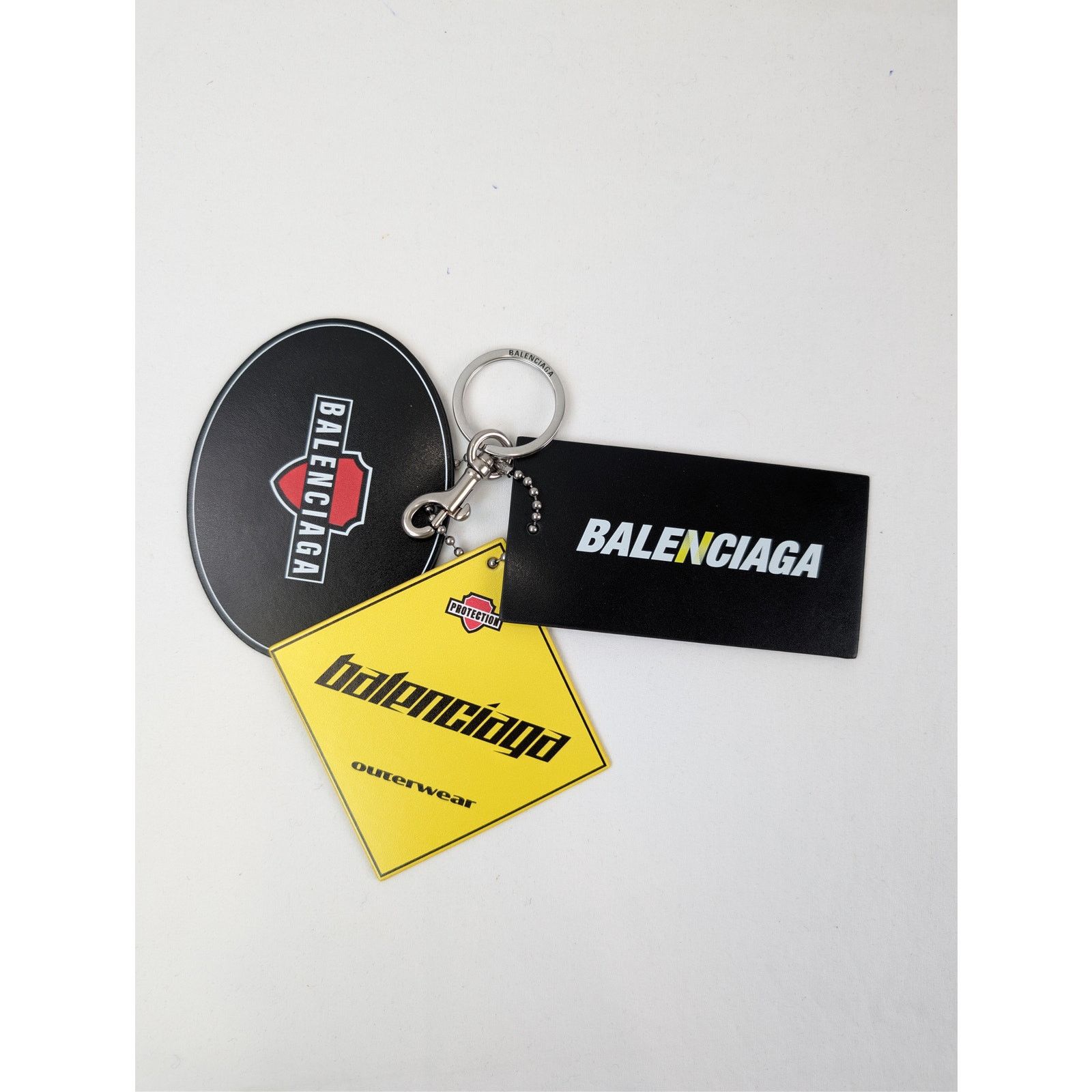 Balenciaga o1rshd1 Size: OS / Balenciaga Three-Tag keyring / Bag Charm Size ONE SIZE - 2 Thumbnail