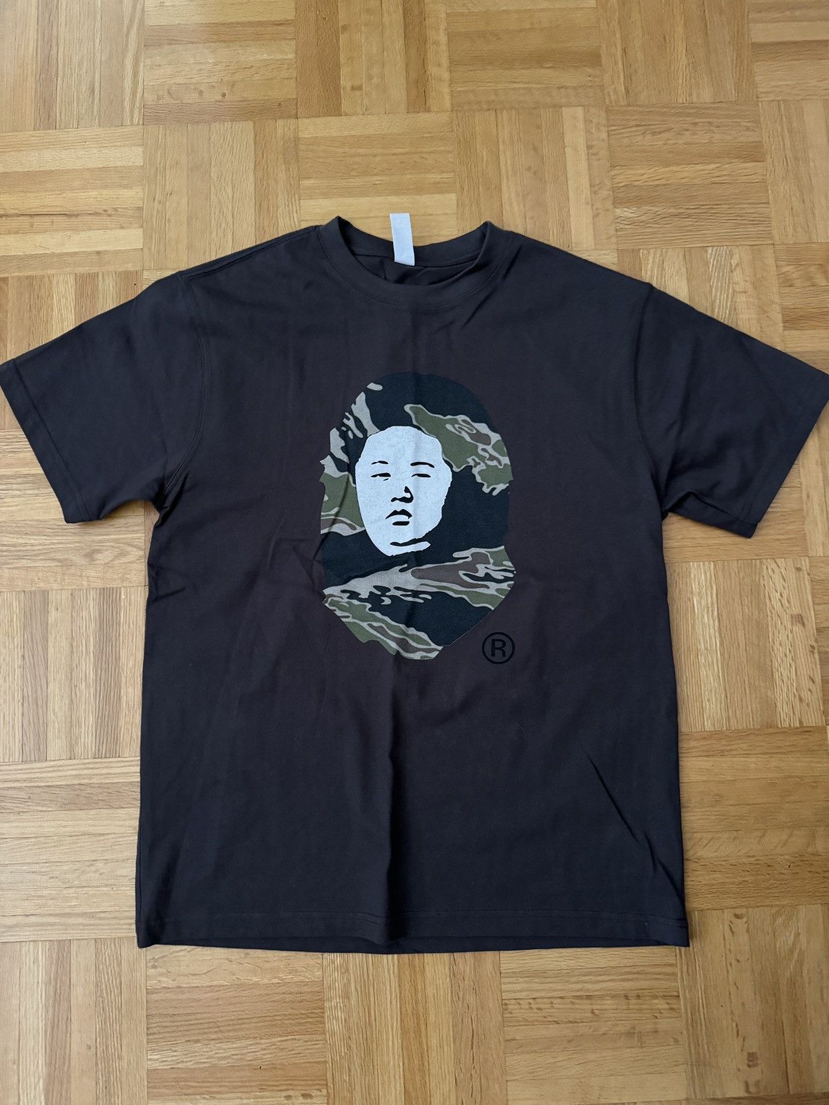 KIM JUNG BAPE PARODY SHIRT