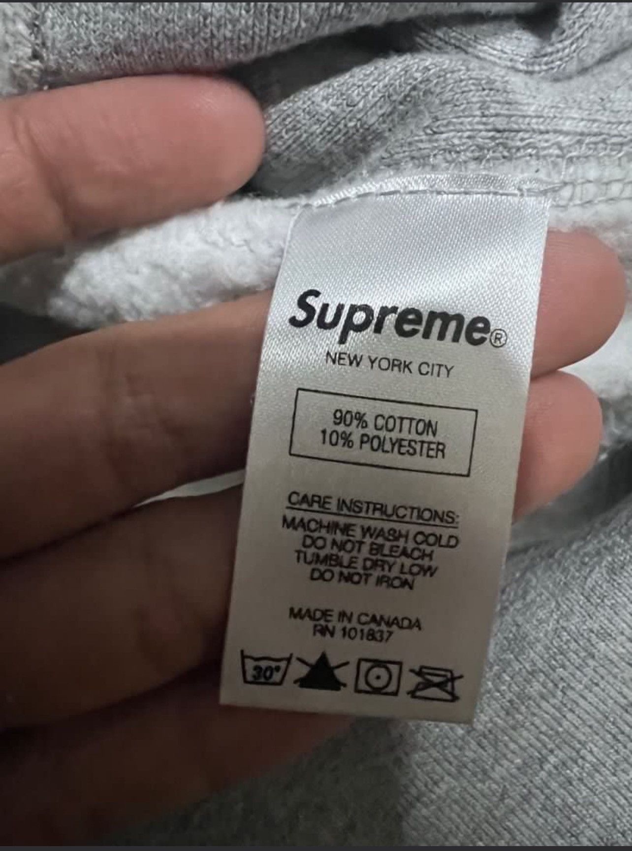Supreme Supreme x kaws hoodie (grey) Size US S / EU 44-46 / 1 - 5 Thumbnail