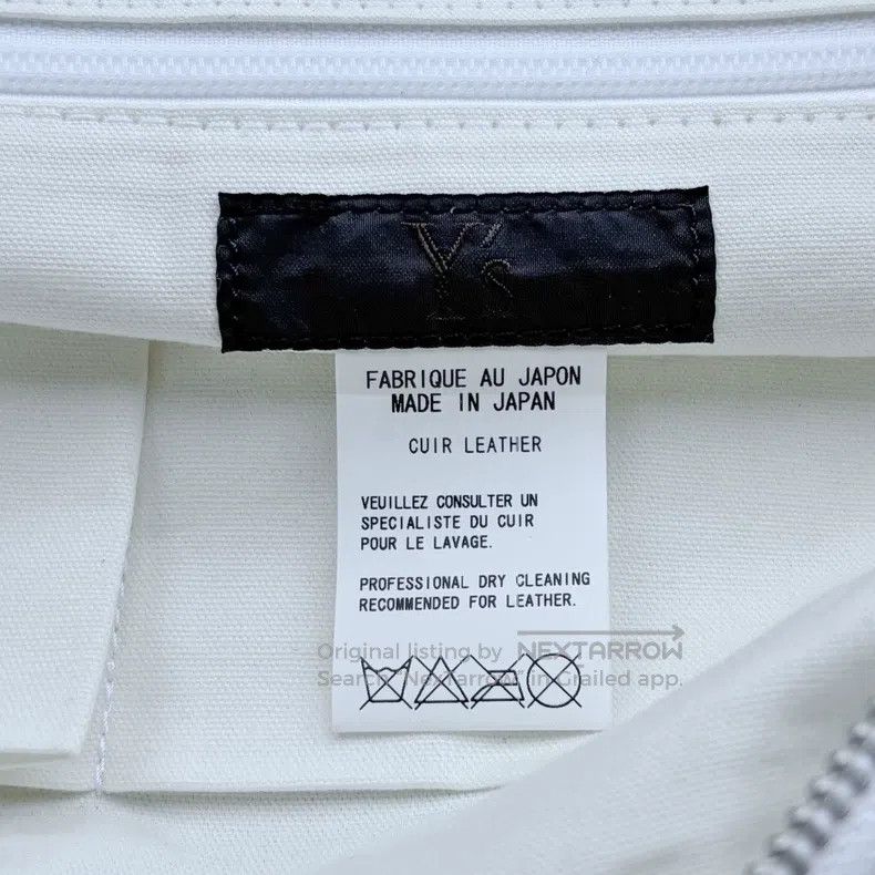 Yohji Yamamoto Yohji Yamamoto White Horse Leather Satchel Size ONE SIZE - 8 Thumbnail