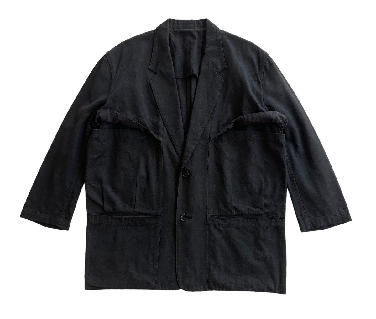 Y's for Men Archive Ys For Men Linen Jacket (4 pocket) Size US S / EU 44-46 / 1 - 4 Thumbnail