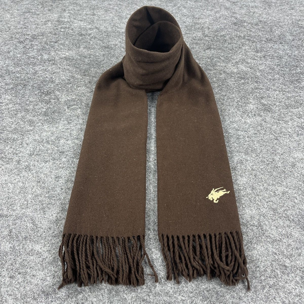 Burberry Burberry’s Plain Scarf / Muffler / Neckwear T1048 Size ONE SIZE - 5 Thumbnail