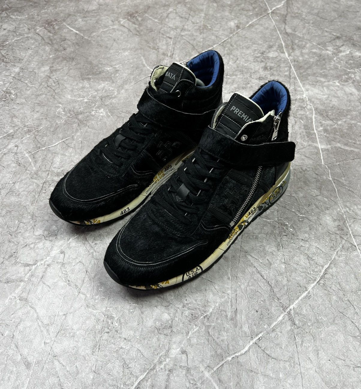 Premiata Premiata Mid top 483 Shoes Size 41 Size US 8 / EU 41 - 3 Thumbnail