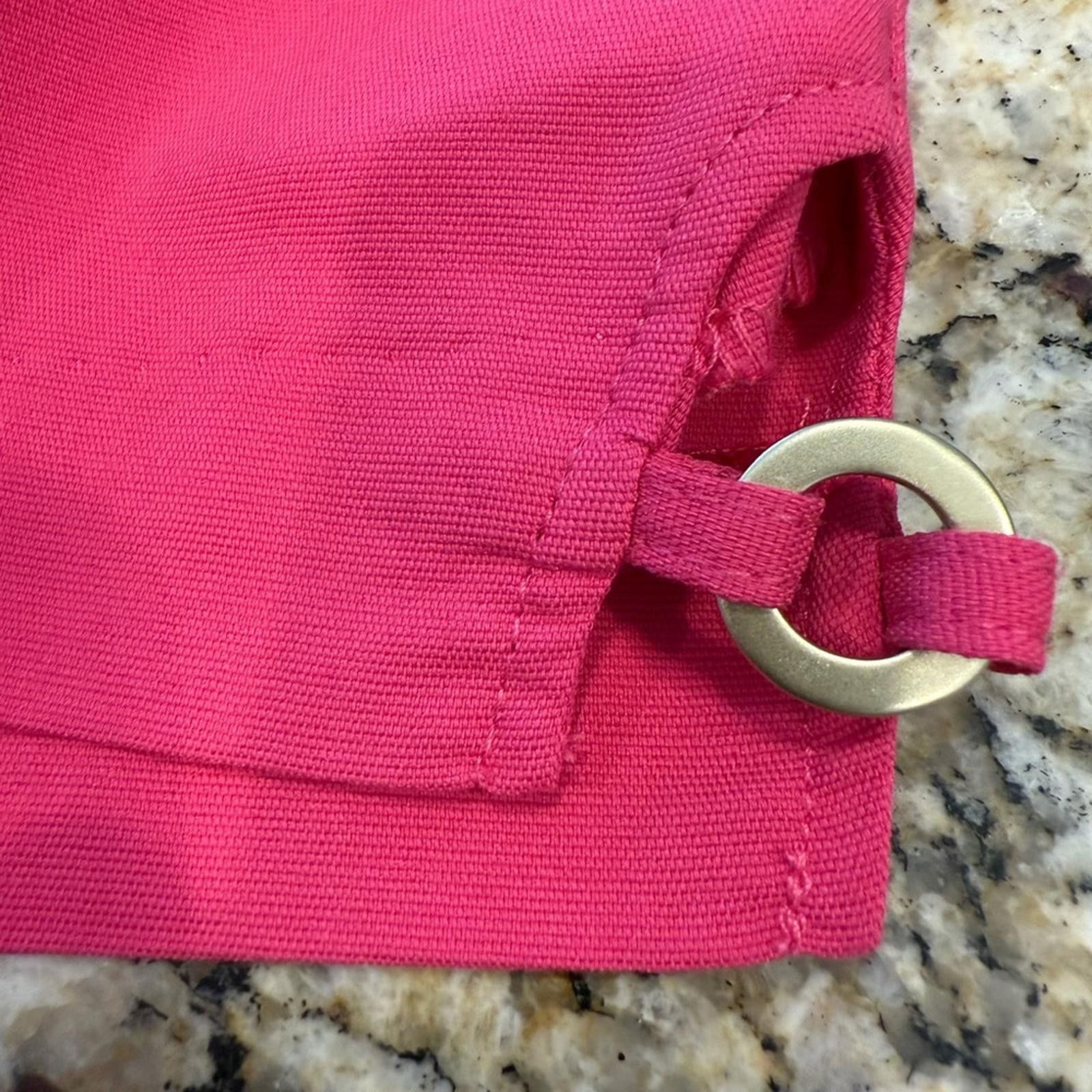 Other Alfred Dunner Petite crop pants pink elastic waist SZ 14P Size 36" / US 14 / IT 50 - 4 Thumbnail