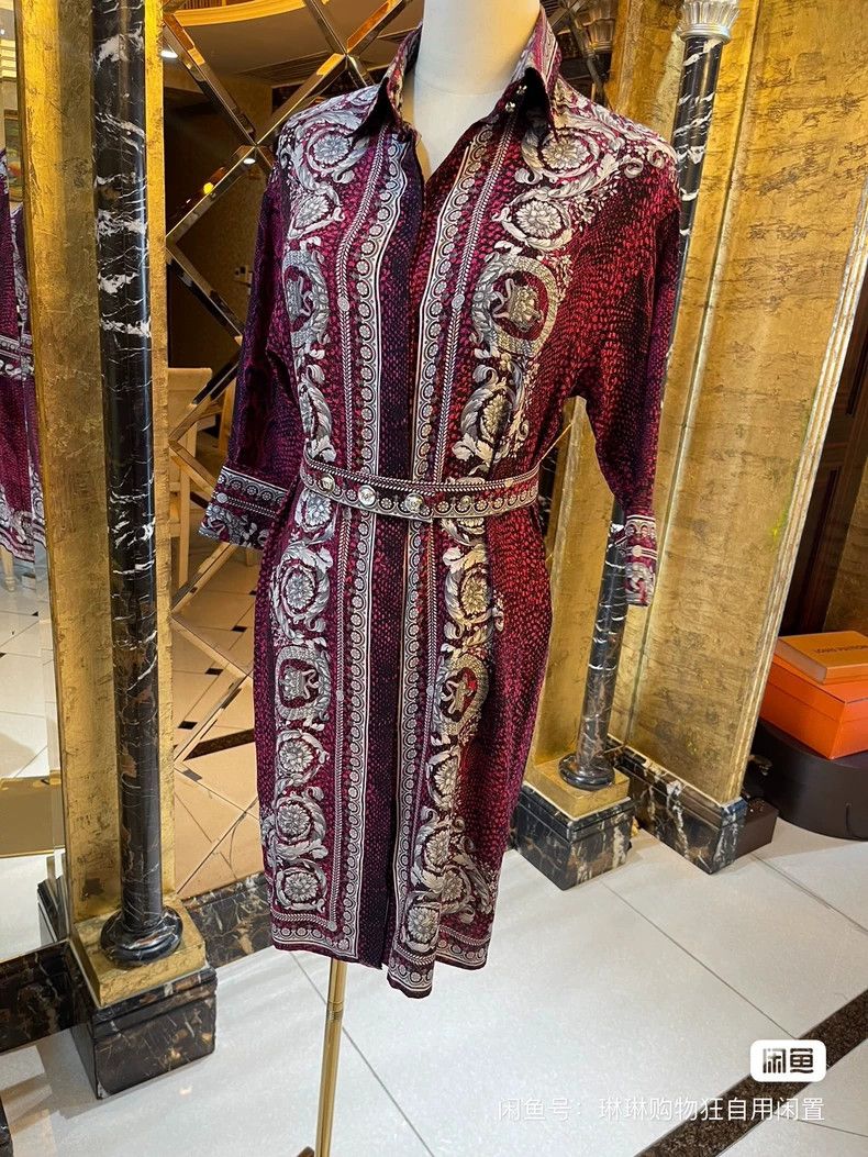Versace Versace Silk dress Size M / US 6-8 / IT 42-44 - 5 Thumbnail