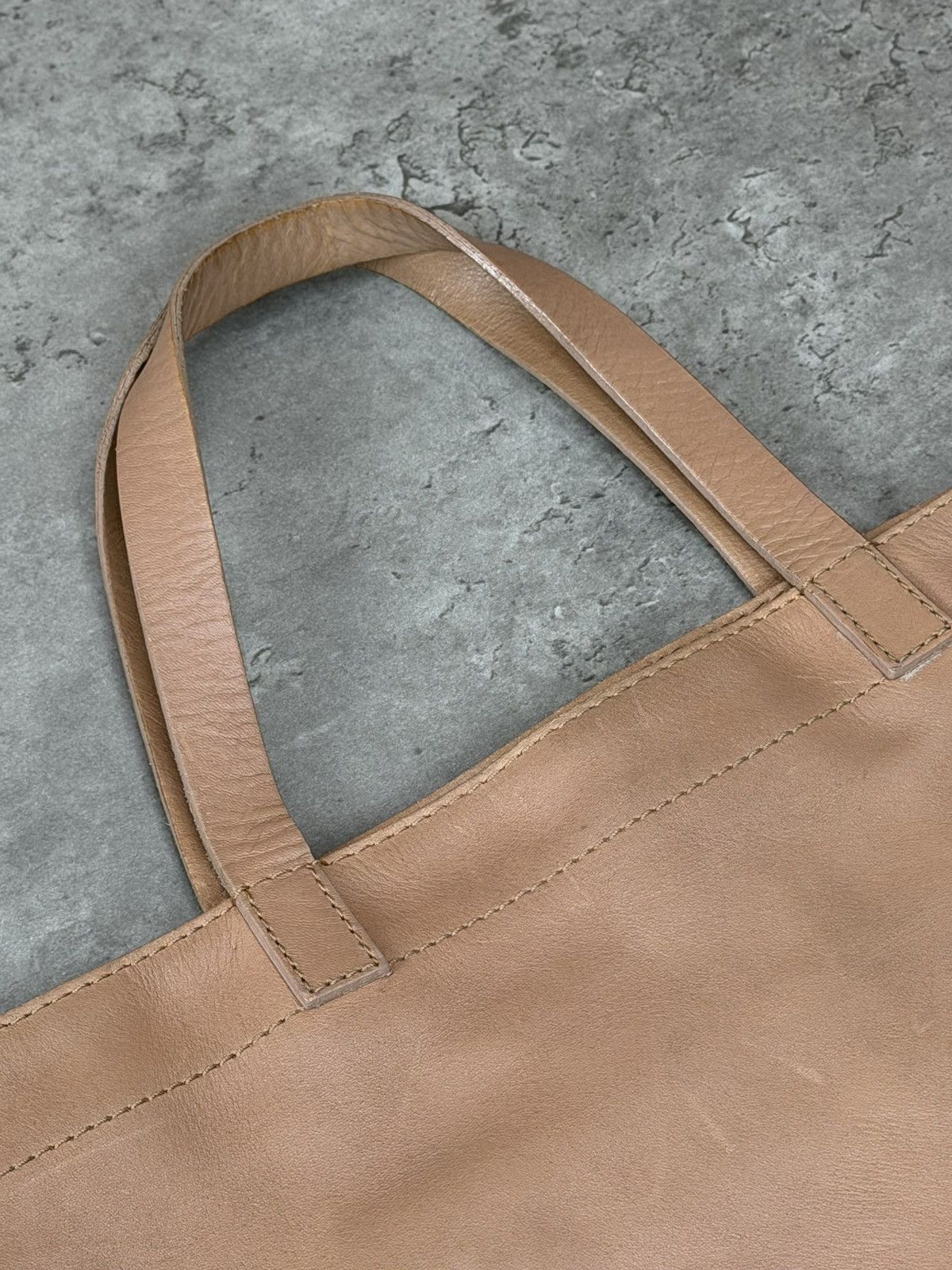 Maison Margiela Maison Margiela x H&M Leather Tote Bag Shopper Size ONE SIZE - 9 Thumbnail