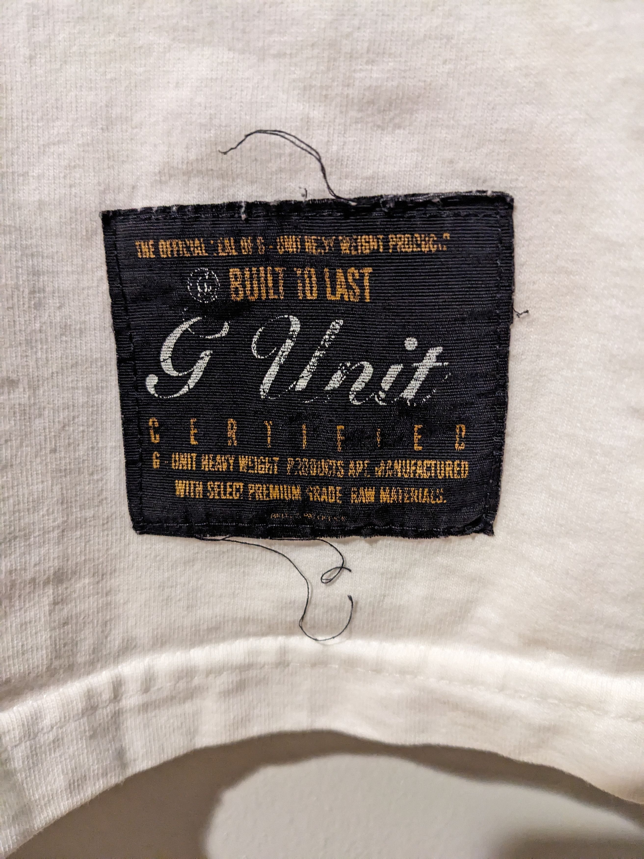 G-Unit × Vintage Vintage Y2K G-Unit Raw Material Heavy Weight Built T-Shirt Size US XXL / EU 58 / 5 - 3 Thumbnail