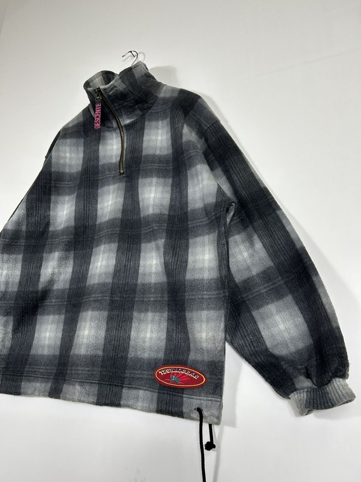 Vintage ⚡️Vintage Descente Technogbar Fleece Half Zipper Sweater Size US L / EU 52-54 / 3 - 3 Thumbnail