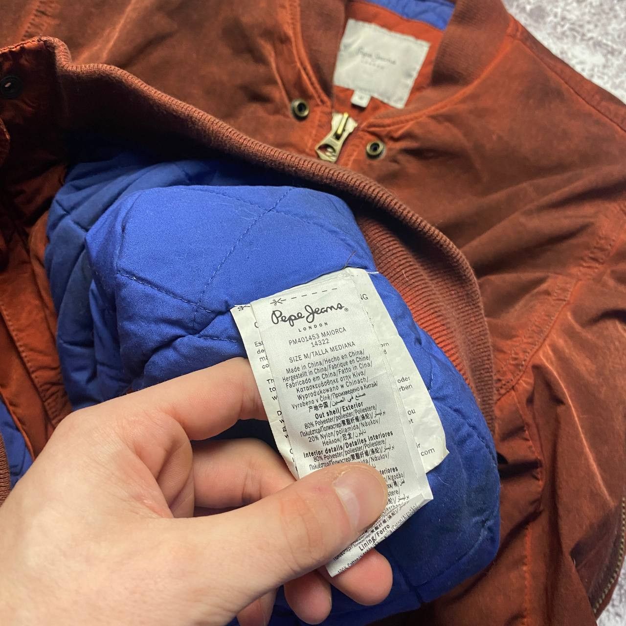 Vintage Playboi Carti Style No Fear Opium Bomber Bloody Colour M Size US M / EU 48-50 / 2 - 6 Thumbnail