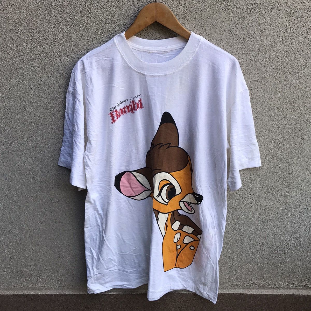 Disney Vintage 90s BAMBI movie tee disney cartoons Size US XL / EU 56 / 4 - 1 Thumbnail
