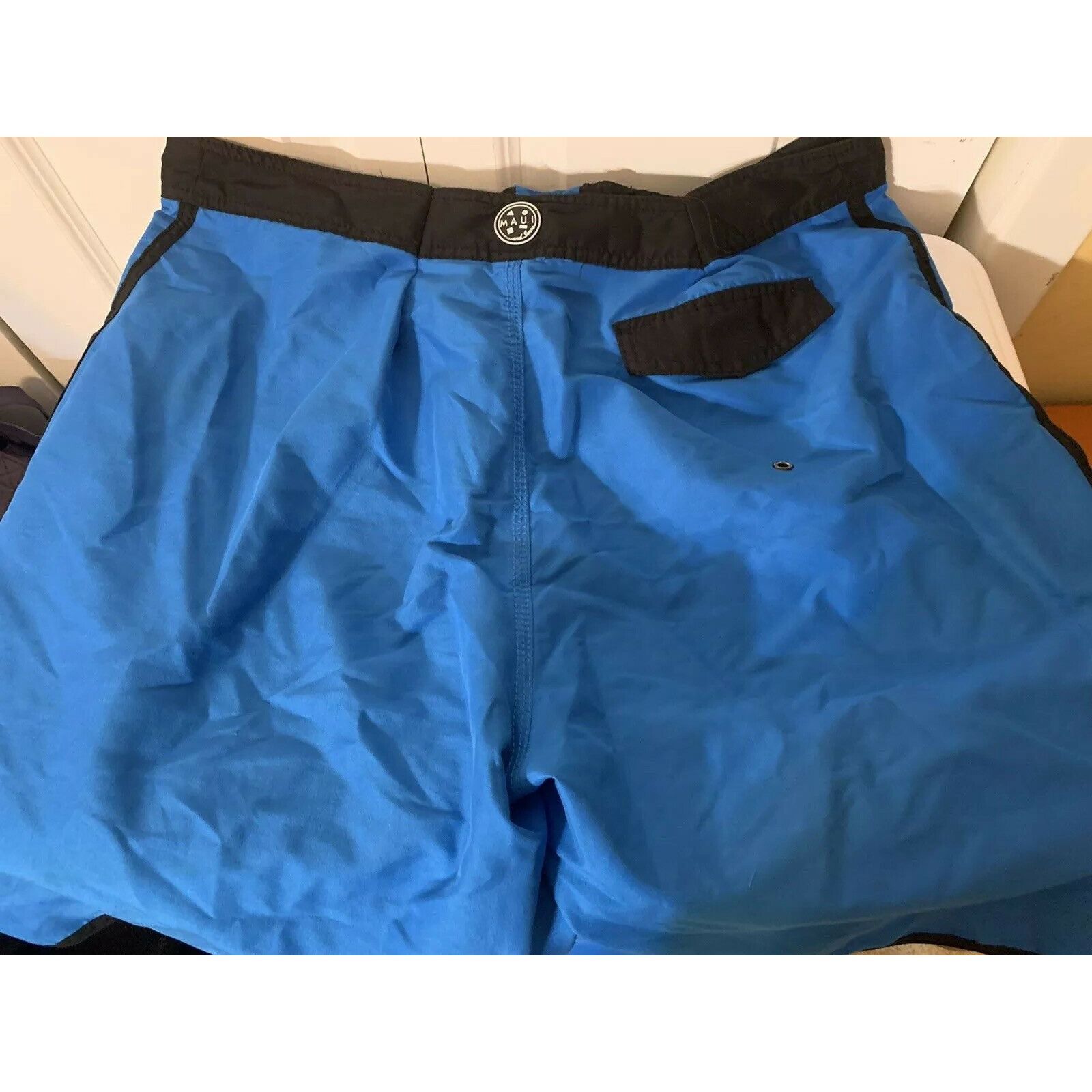 Maui and Sons Retro 80s 90s Maui And Sons Spell Out Board Shorts Men’s Siz Size US 38 / EU 54 - 8 Thumbnail