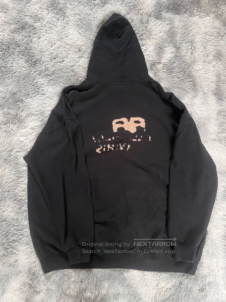 Balenciaga Balenciaga Classic Letter Logo Printed Hooded Sweatshirt Size US XS / EU 42 / 0 - 5 Thumbnail
