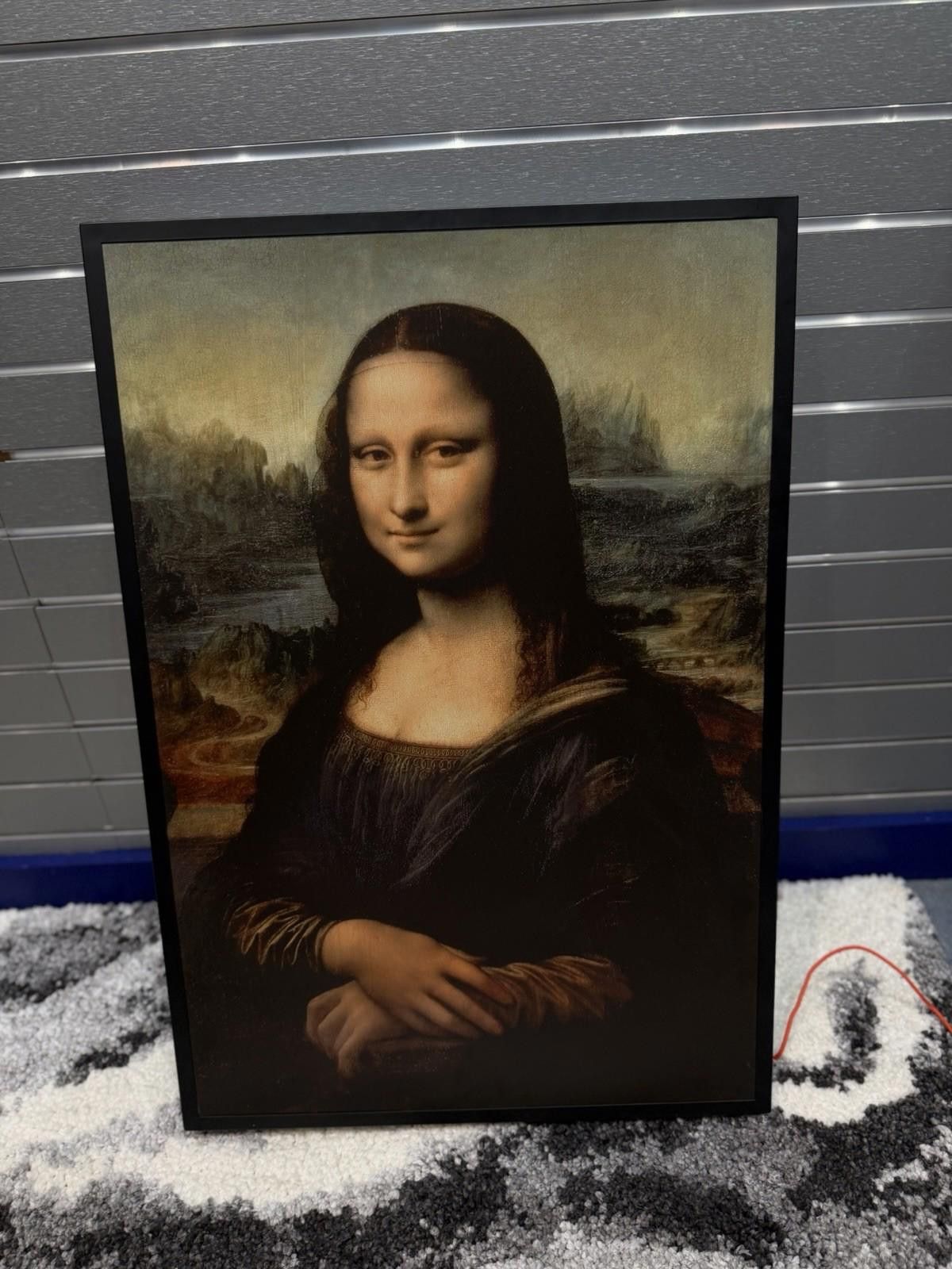 IKEA x Off-White Virgil Abloh 'Mona Lisa' Backlit Authentic