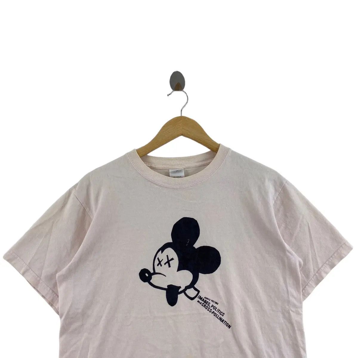 Vintage Vintage 1997 JAMES VICTORE Cross Pollination Tee Shirt Top Size US M / EU 48-50 / 2 - 2 Thumbnail