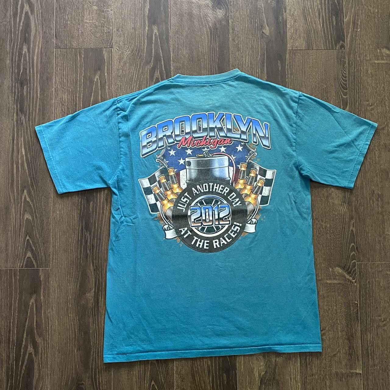 Gildan Brooklyn Michigan racing tee Size US L / EU 52-54 / 3 - 1 Thumbnail