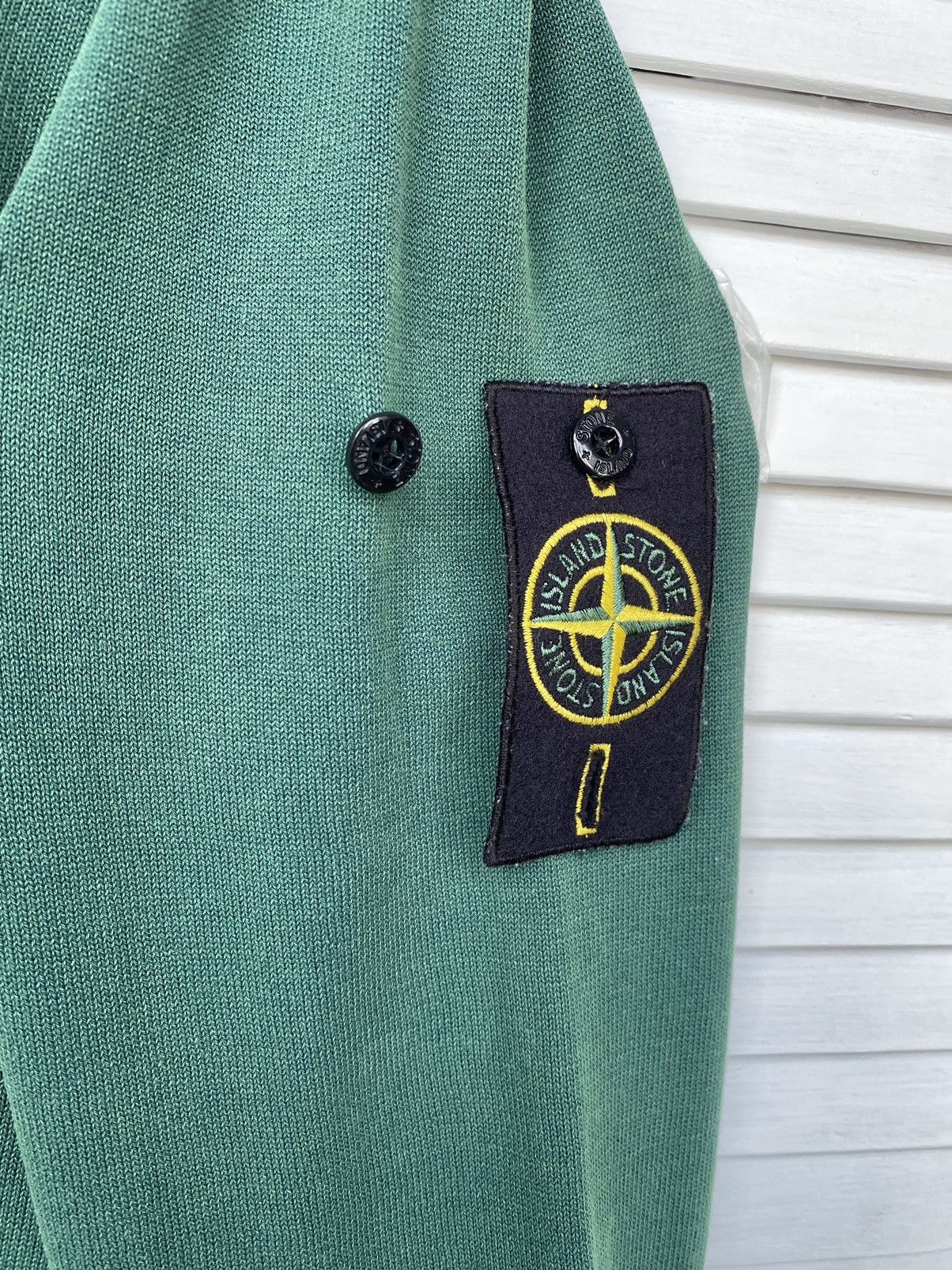Stone Island Vintage Stone Island V Neck Summer Knitwear Sweater Size US L / EU 52-54 / 3 - 13 Thumbnail