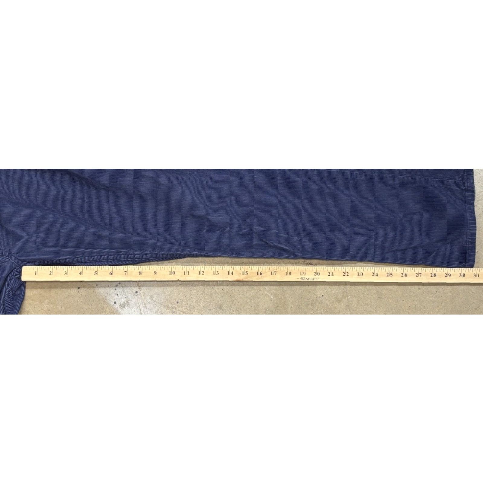 Vineyard Vines Vineyard Vines Pants Men 32x32 Blue Stretch Corduroy Chino 5-Pocket Regular Fit Straight Hem/Flat Front Size US 32 / EU 48 - 7 Thumbnail