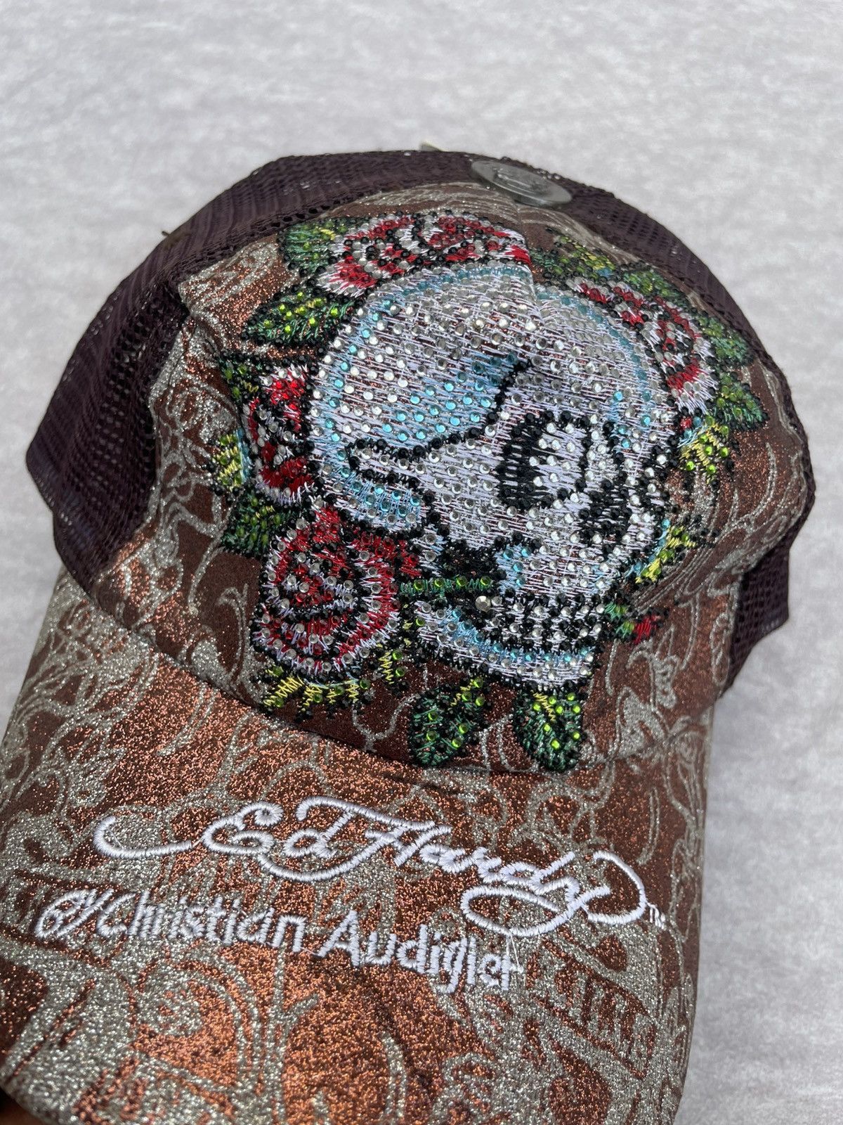 Ed Hardy Edhardy by Christian Audigier Cap Size ONE SIZE - 3 Thumbnail