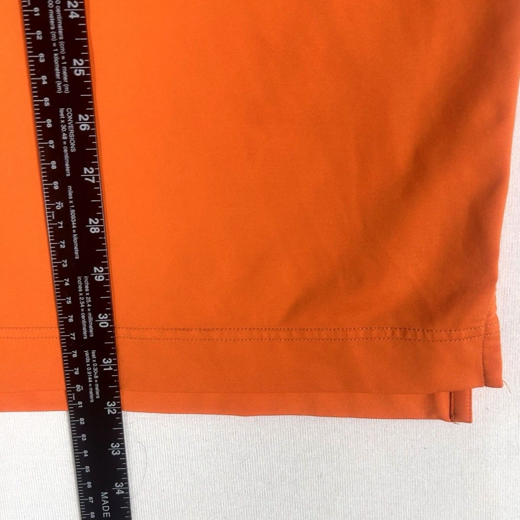 Footjoy FootJoy Polo Shirt Mens L Short Sleeve Pullover Orange Striped Golf Casual S/S FJ Shirt Mens ORANGE Striped Golf Polo Shirt Men L Size US L / EU 52-54 / 3 - 7 Thumbnail