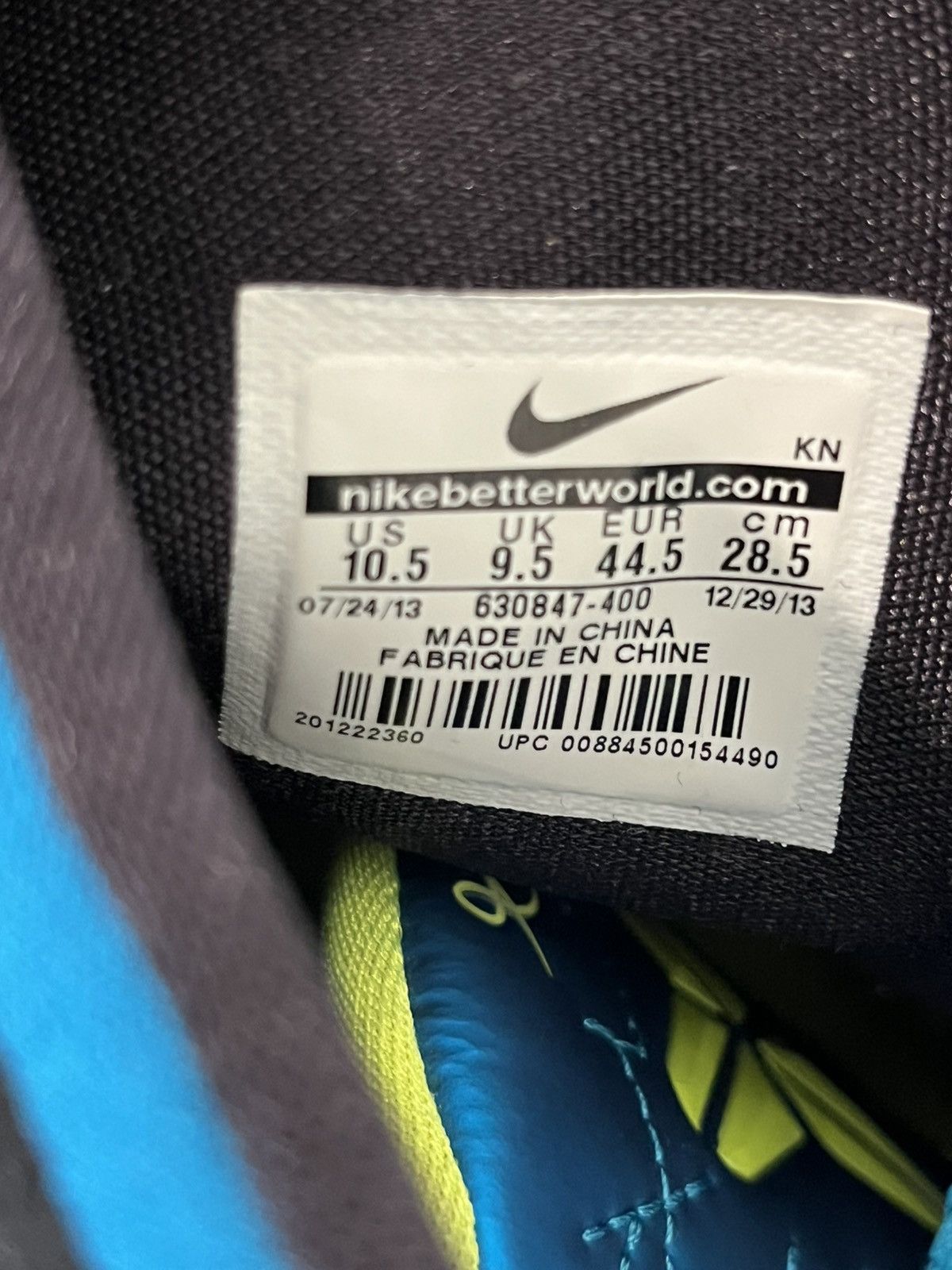 Nike Kobe 9 elite perspective Size US 10.5 / EU 43-44 - 8 Thumbnail