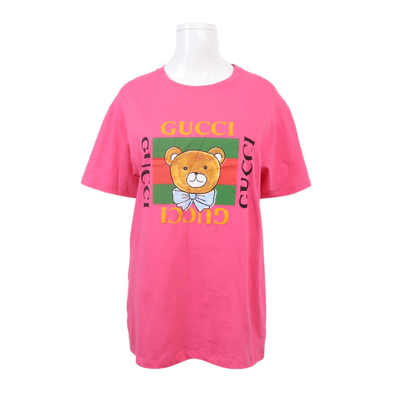 Gucci Gucci Teddy Bear Print T-Shirt Size M Size US M / EU 48-50 / 2 - 1 Thumbnail