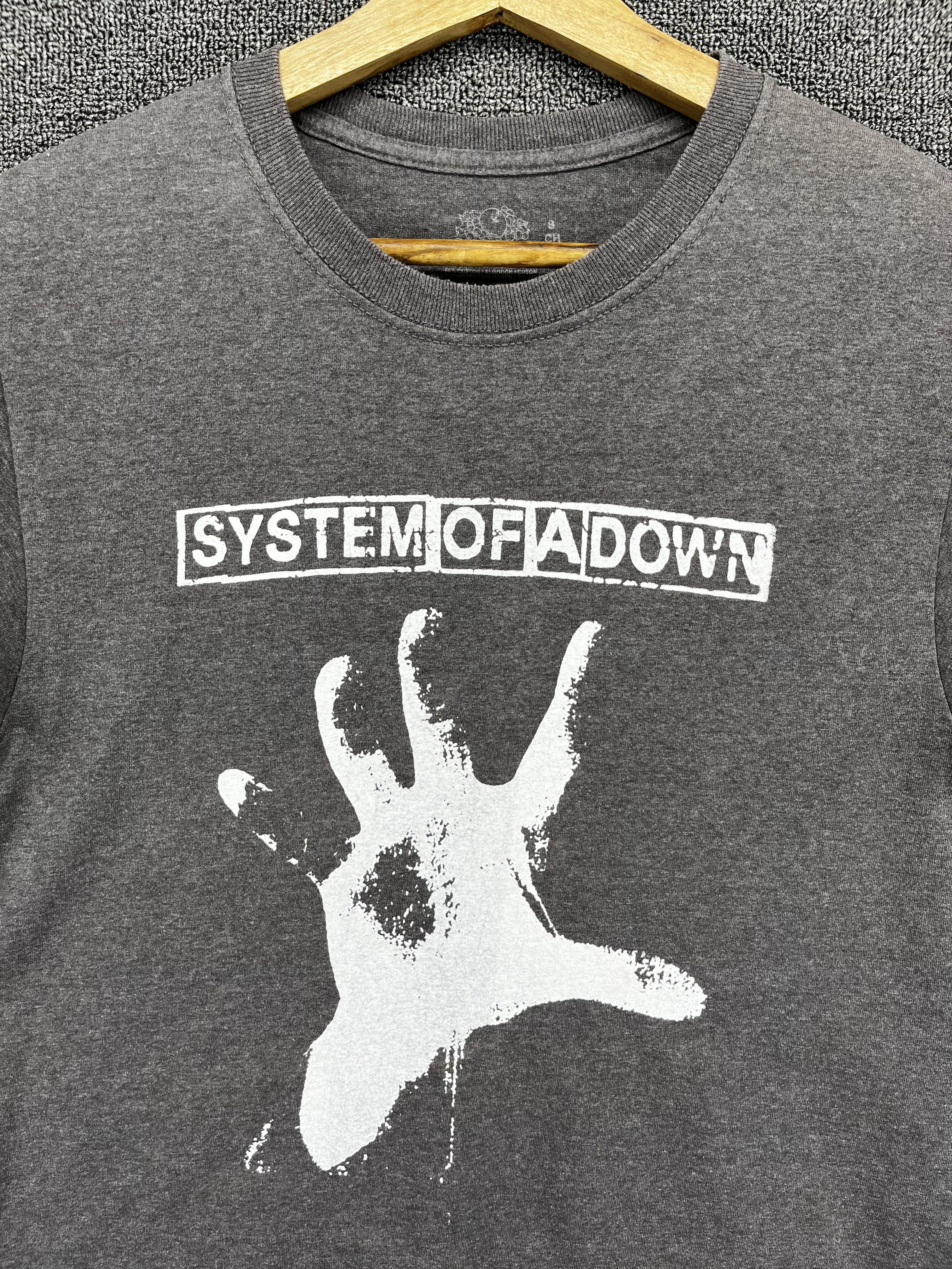 Band Tees Vintage System Of A Down Punk Rock Band Tees T Shirts Size US S / EU 44-46 / 1 - 6 Thumbnail
