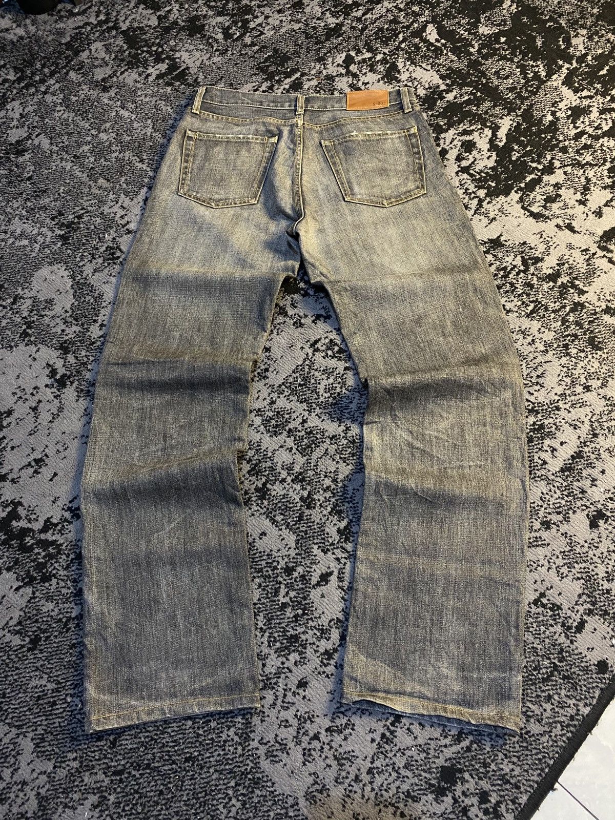 Kapital Vtg Rusty Uniqlo UJ S-002 Mud Wash Regular Jeans 🔥 Size US 32 / EU 48 - 3 Thumbnail