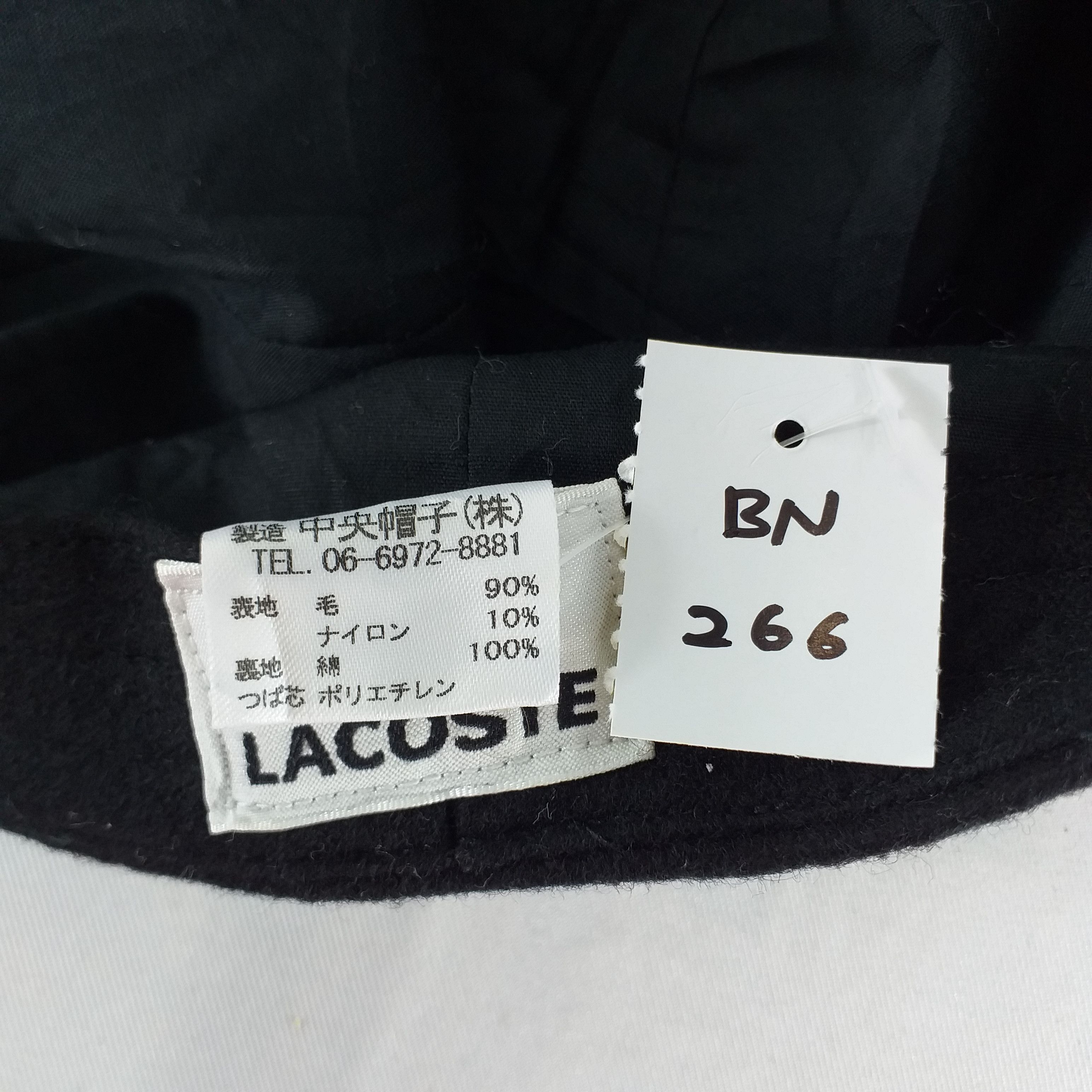 Lacoste Lacoste Plain Snow Cap Hat Beanie -BN266 Size ONE SIZE - 6 Thumbnail