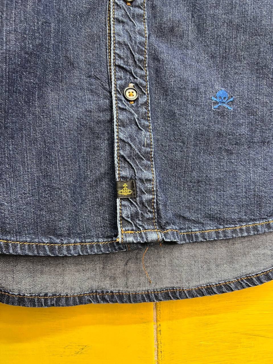 Lee × Vivienne Westwood Vivienne Westwood X Lee Denim Shirt Buttons Long Sleeve Men Size US S / EU 44-46 / 1 - 8 Thumbnail