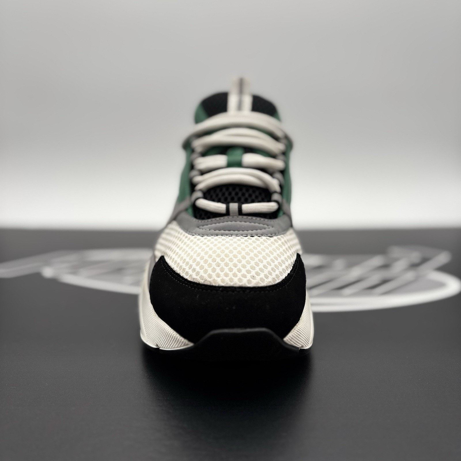 Dior Dior B22 Sneaker ' Green White Black ' | GOOD CONDITION! Size US 13 / EU 46 - 6 Thumbnail