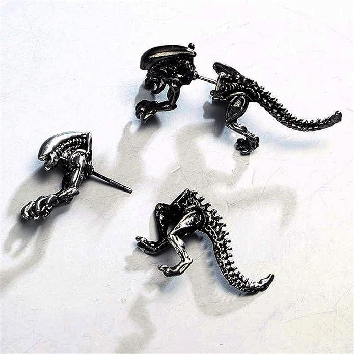 Other Dinosaur skull stud earring Size ONE SIZE - 4 Thumbnail
