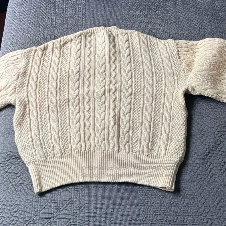 Comme des Garcons Comme Des Garcons Cable-knit wool sweater Size S / US 4 / IT 40 - 4 Thumbnail