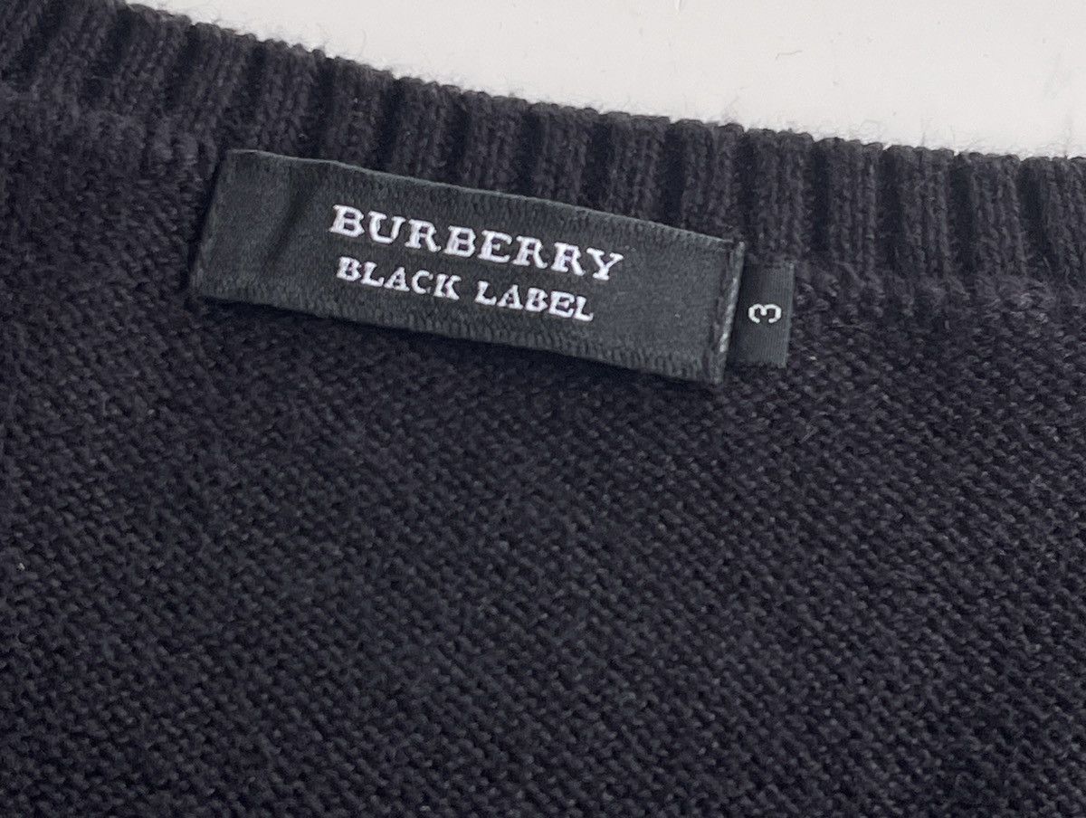 Burberry Burberry Black Knit Vest Sweater Size US M / EU 48-50 / 2 - 4 Thumbnail