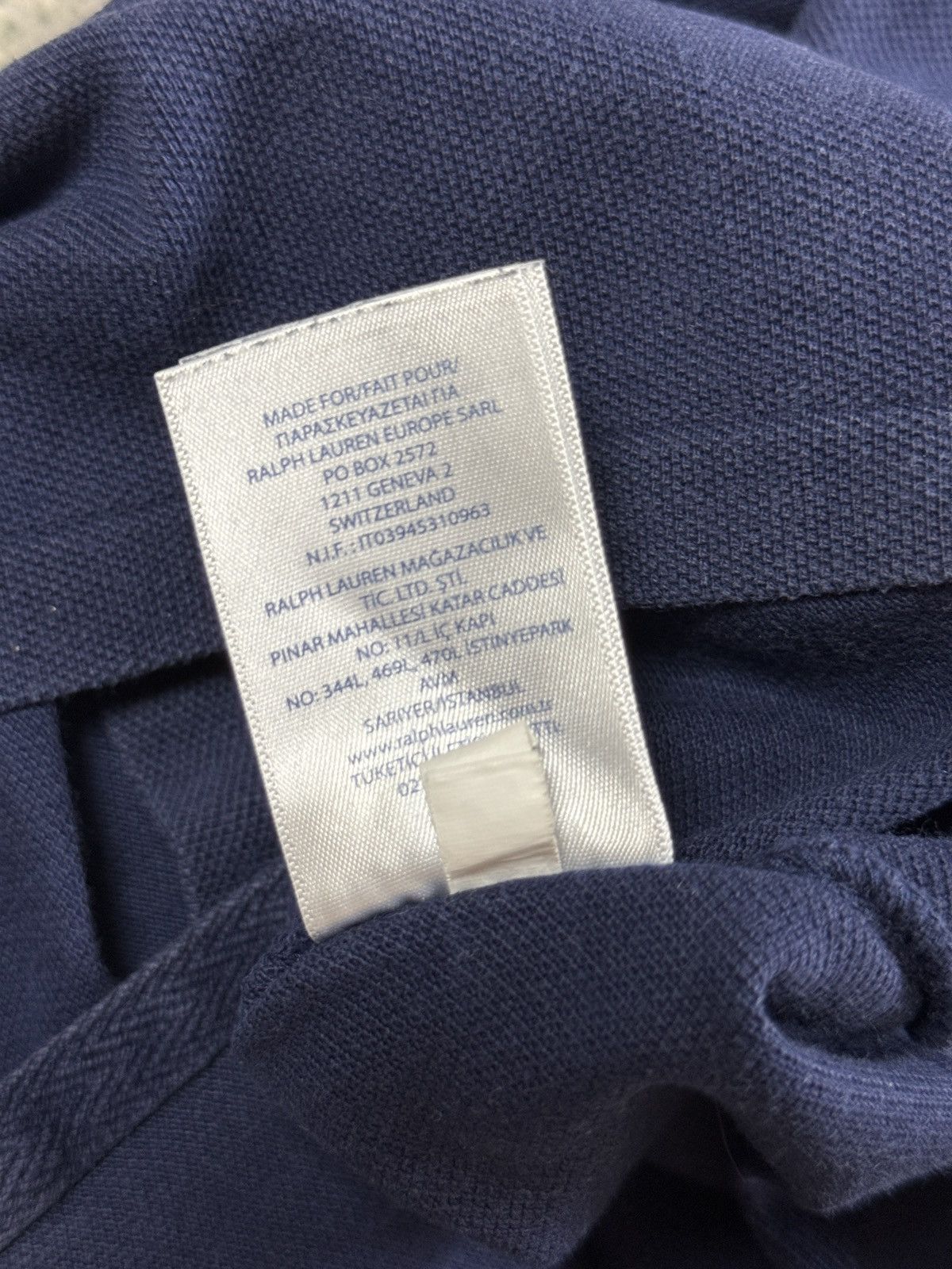 Ralph Lauren Chief Keef Polo Ralph Lauren New York navy blue Polo T-shirt Size US L / EU 52-54 / 3 - 11 Thumbnail