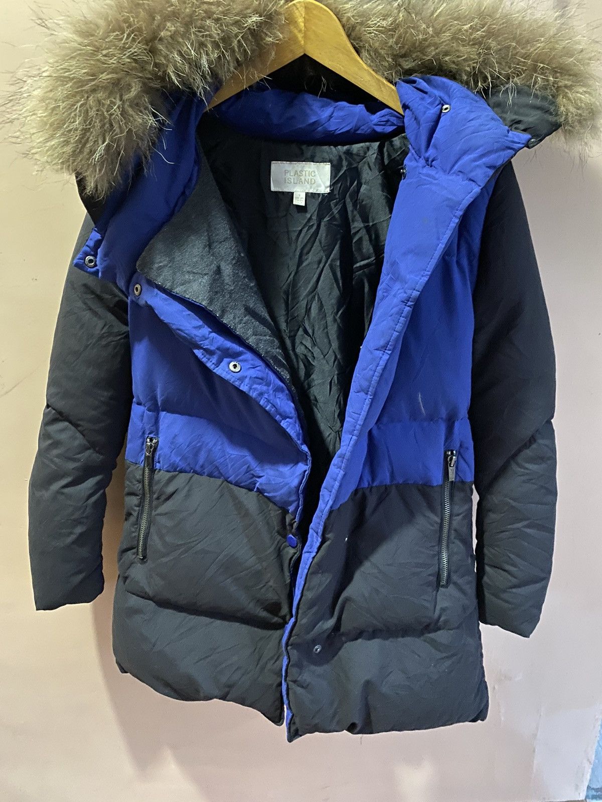 If Six Was Nine × Japanese Brand × Le Grande Bleu (L.G.B.) 💸BINDINGOFFER💸Plastic Island Down FurJacket Lgb Ifsixwasnine Size US S / EU 44-46 / 1 - 3 Thumbnail