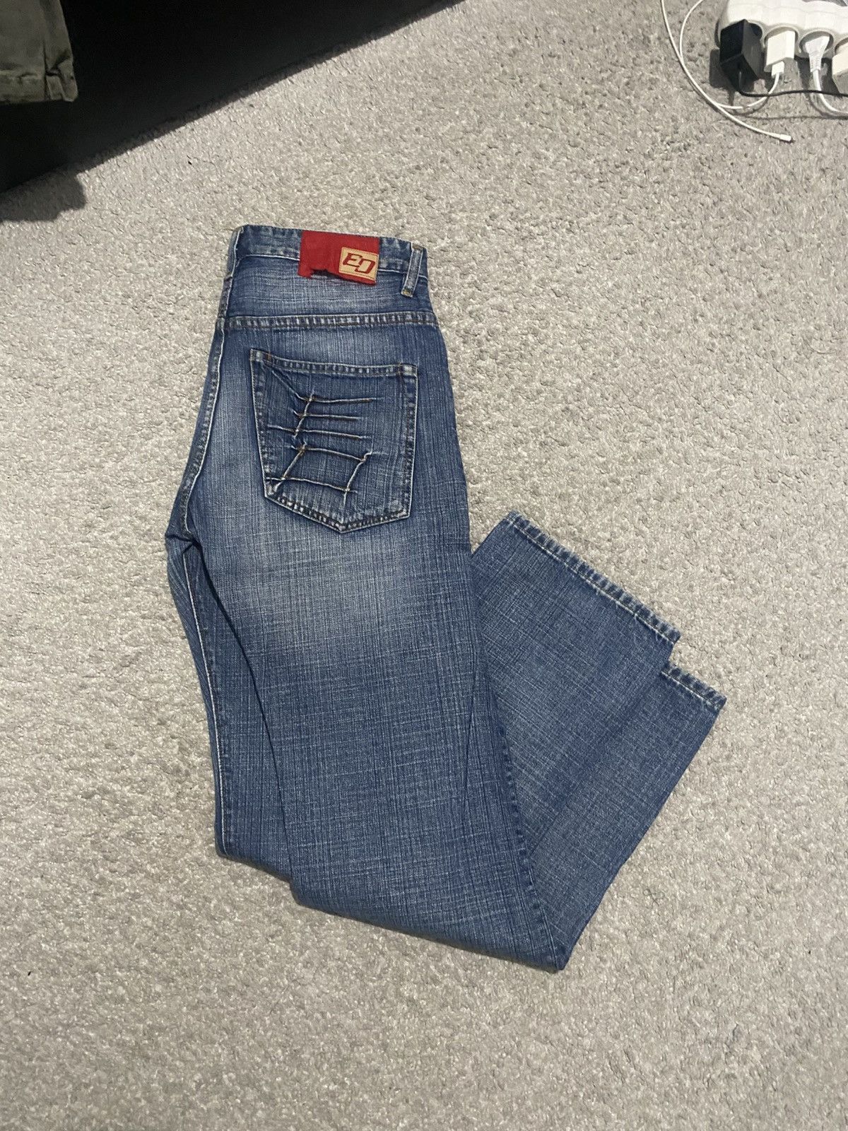 Japanese Brand × Vintage Etienne Ozeki Japanese Denim Pants Hybrid y2k drip swag vtg Size US 32 / EU 48 - 16 Thumbnail