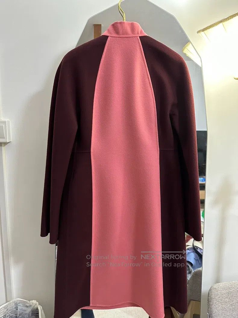 Valentino Valentino Color-blocked tweed coat coat Size S / US 4 / IT 40 - 2 Thumbnail