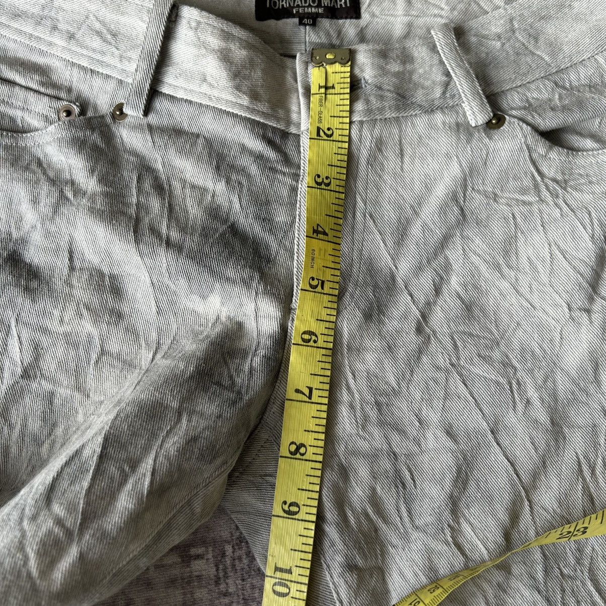 Tornado Mart Tornado Mart Punk Flared Wrinkled Pants Size US 30 / EU 46 - 22 Thumbnail