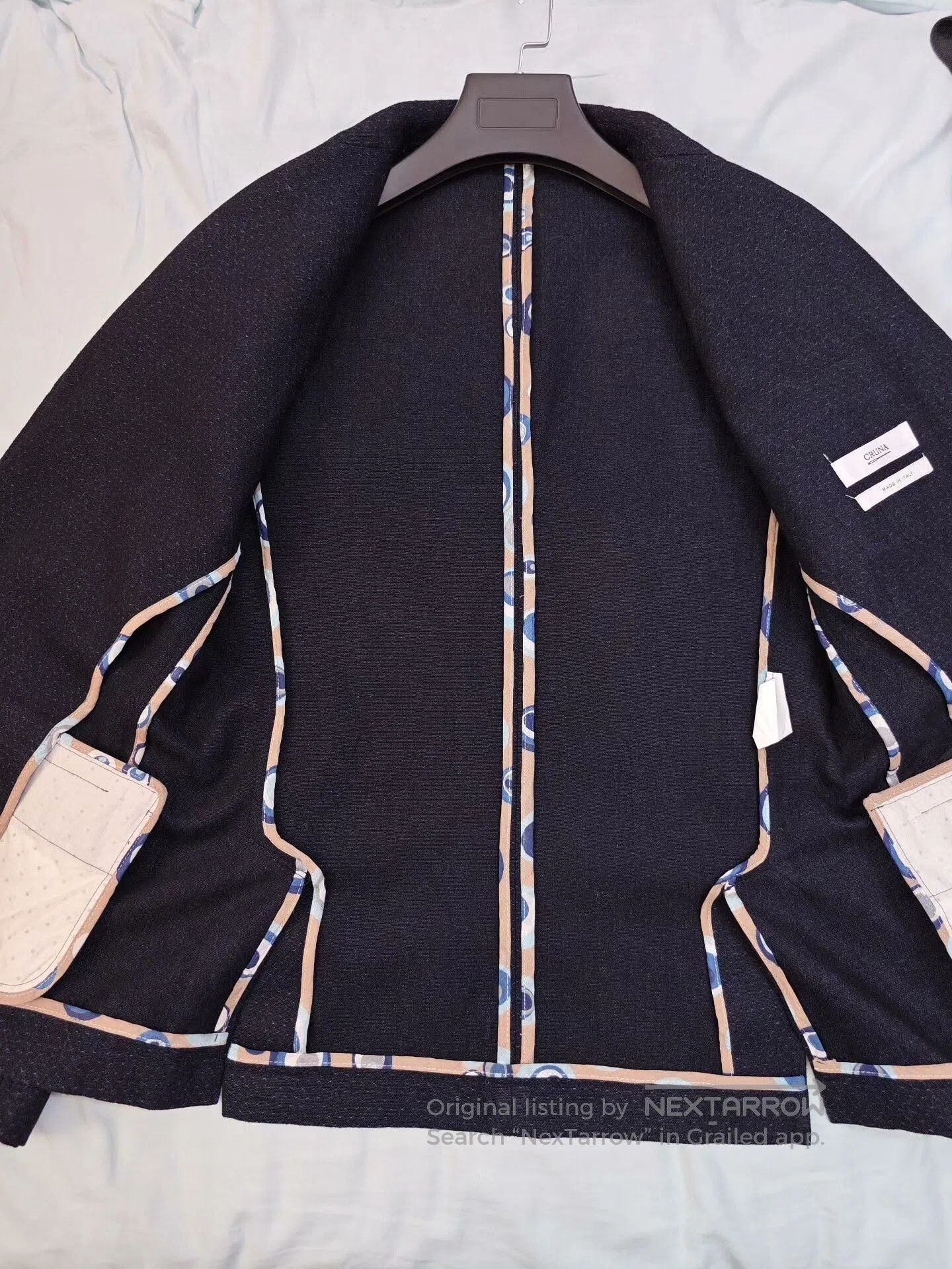 Japanese Brand Casual Italian Wool Blend Blazer. Size US M / EU 48-50 / 2 - 6 Thumbnail