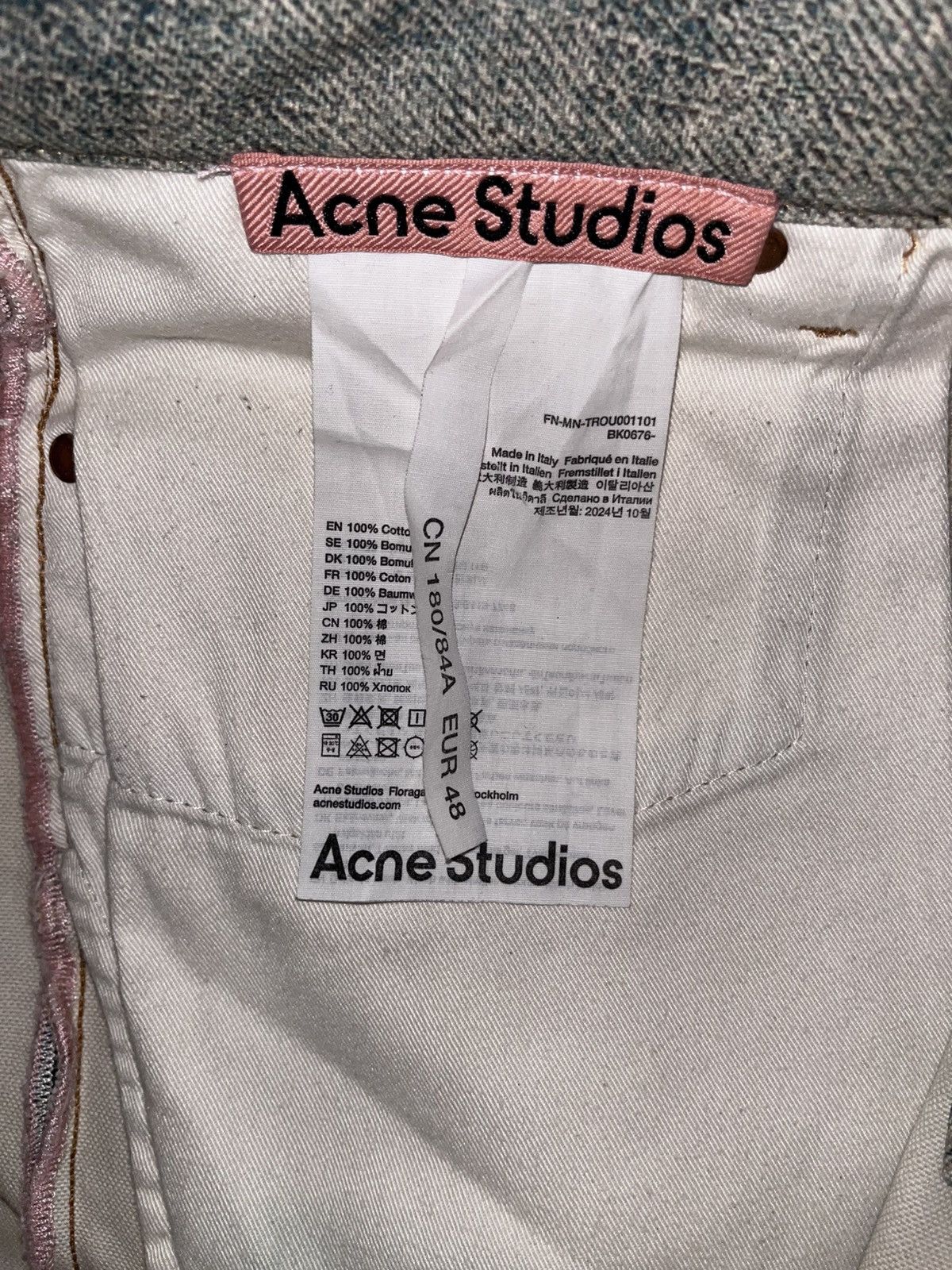 Acne Studios Acne Studios jeans trompe l'oeil Size US 32 / EU 48 - 10 Thumbnail