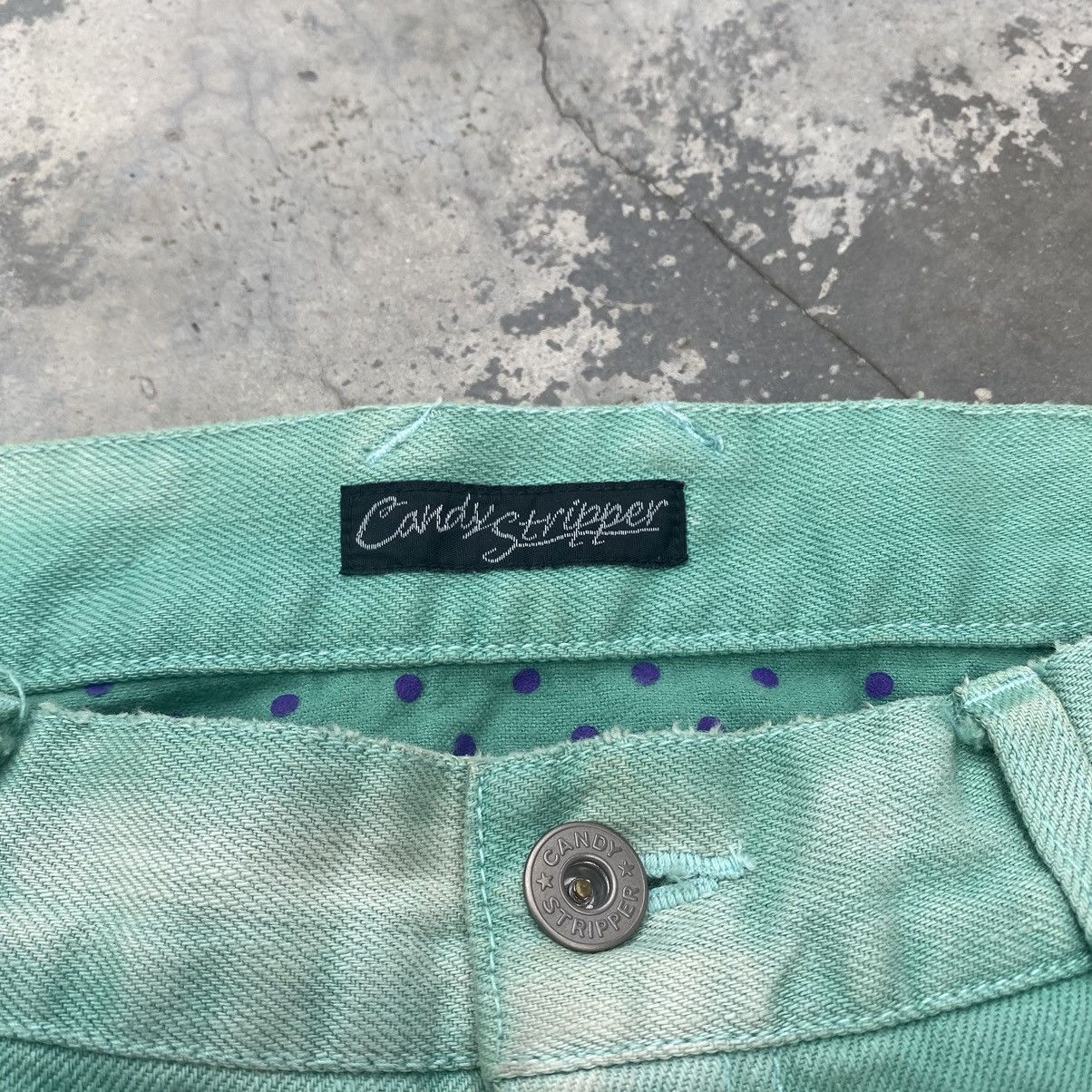 Hysteric Glamour × Japanese Brand CANDY STRIPPER Distressed Jeans Size 32" / US 10 / IT 46 - 10 Thumbnail