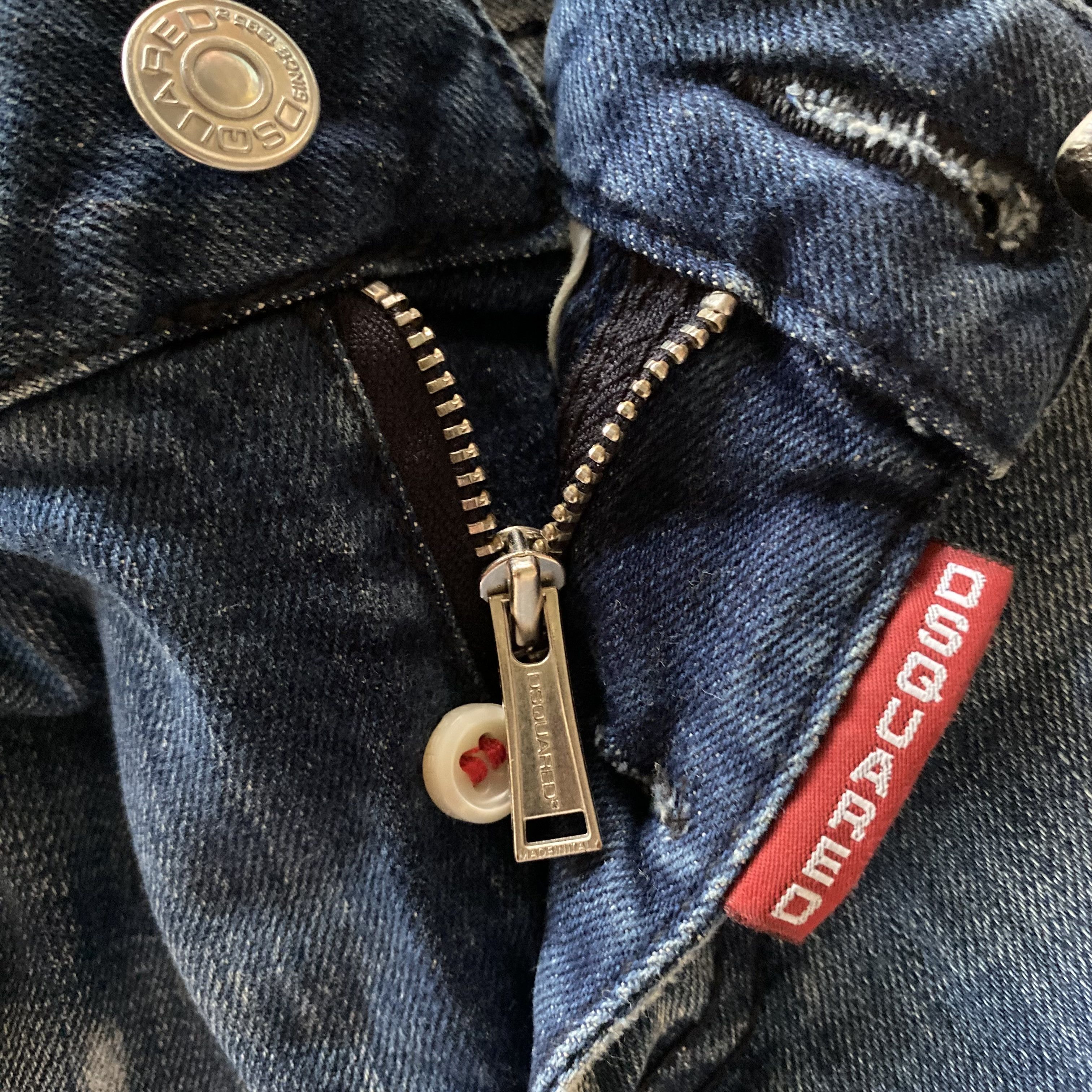 Dsquared2 Dsquared2 jeans with paint splatters and distressed details Size 29" - 7 Thumbnail