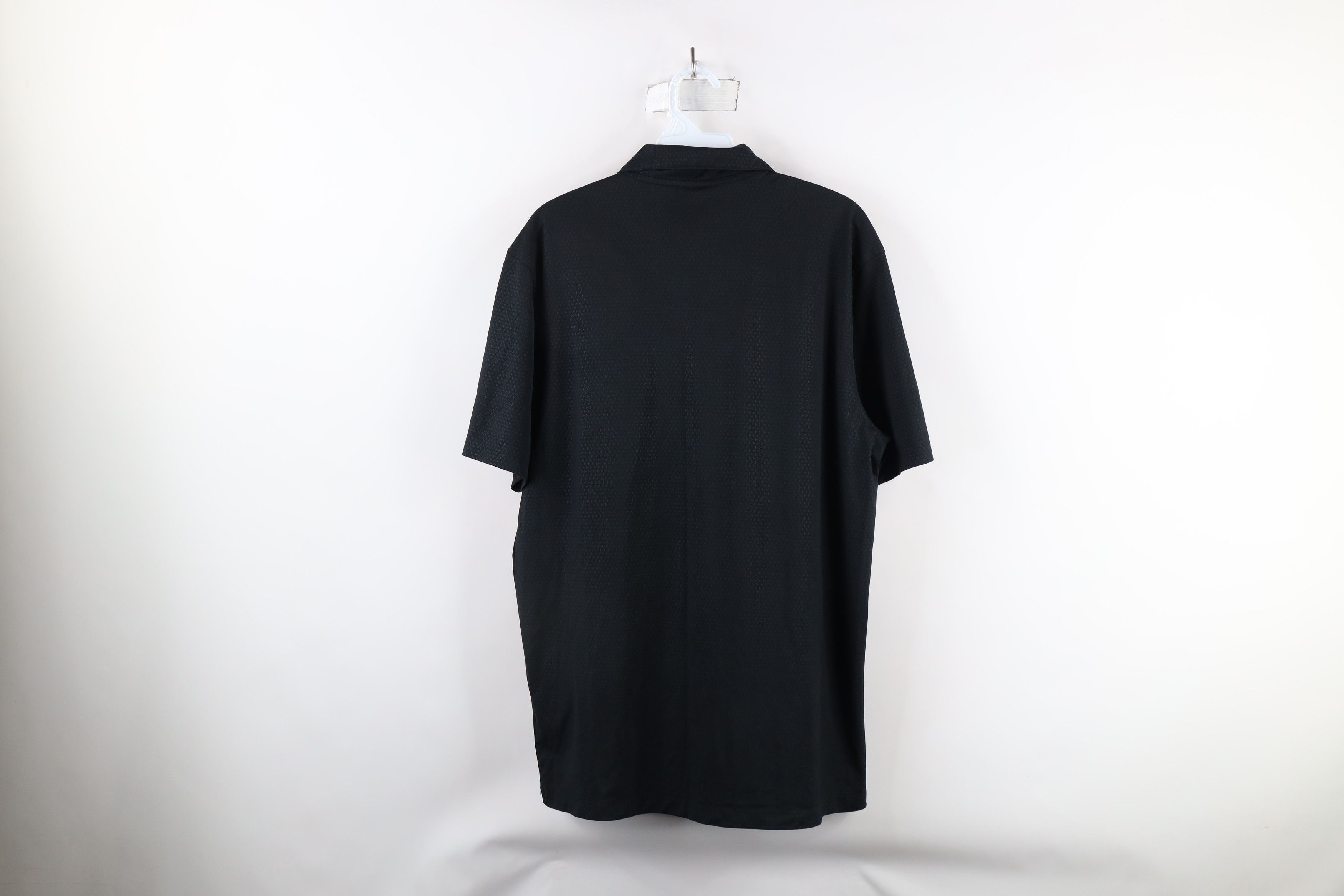 Nike × Vintage Nike Out Samsung Electronics Collared Golf Polo Shirt Black Size US M / EU 48-50 / 2 - 8 Thumbnail